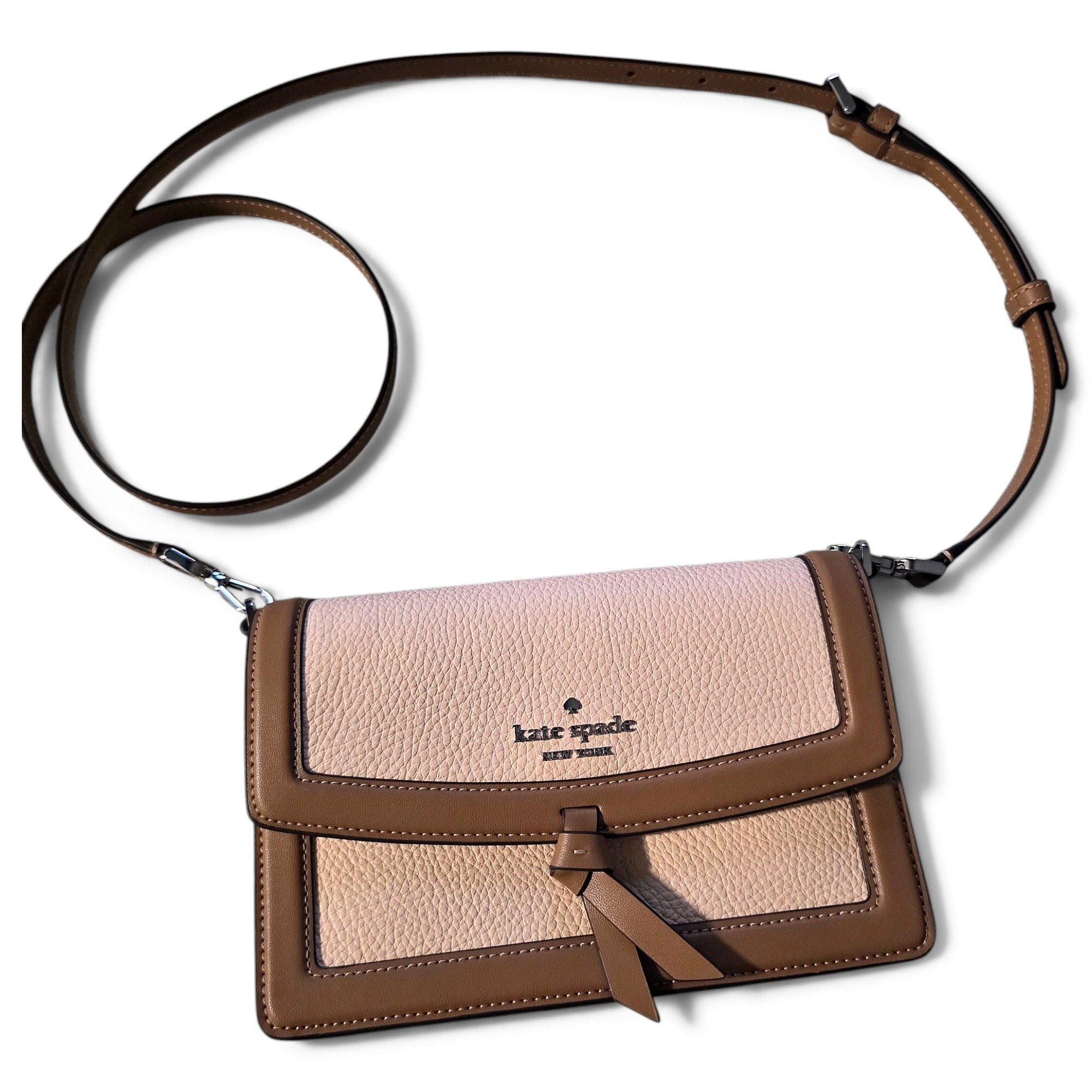 Leather crossbody bag