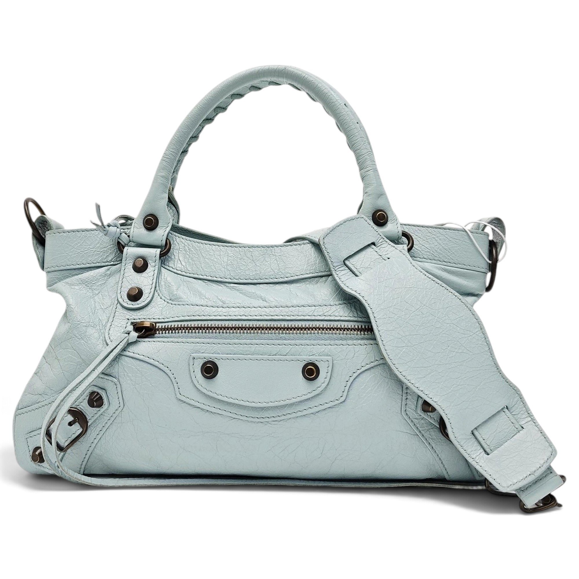 Leather handbag