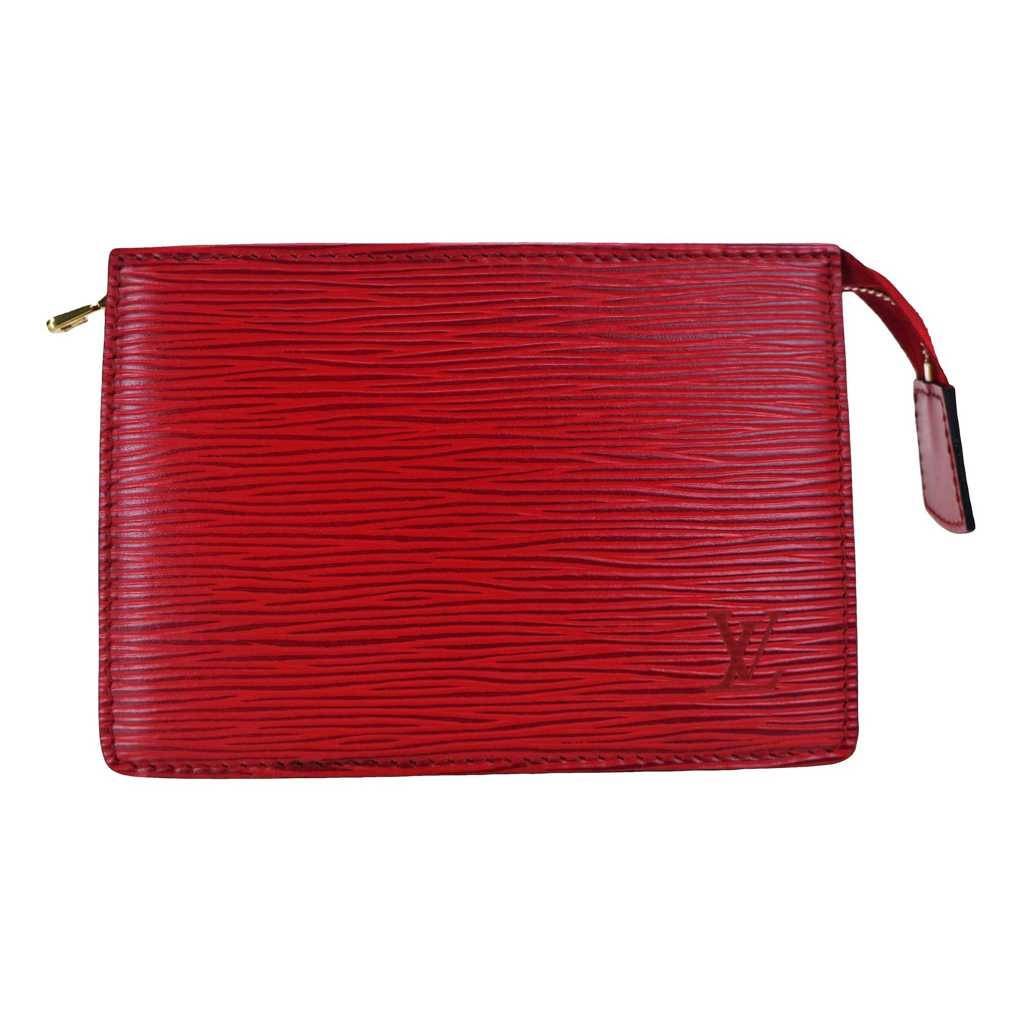 Poche toilette leather vanity case