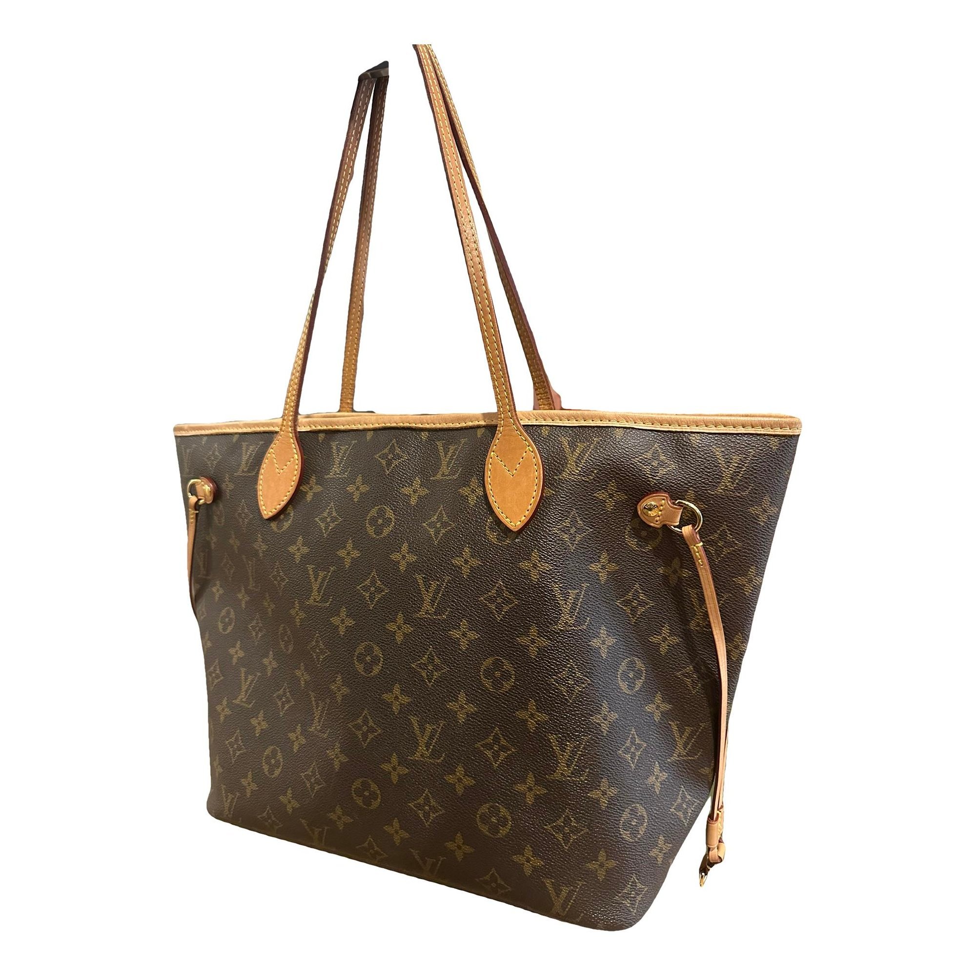 Neverfull leather tote