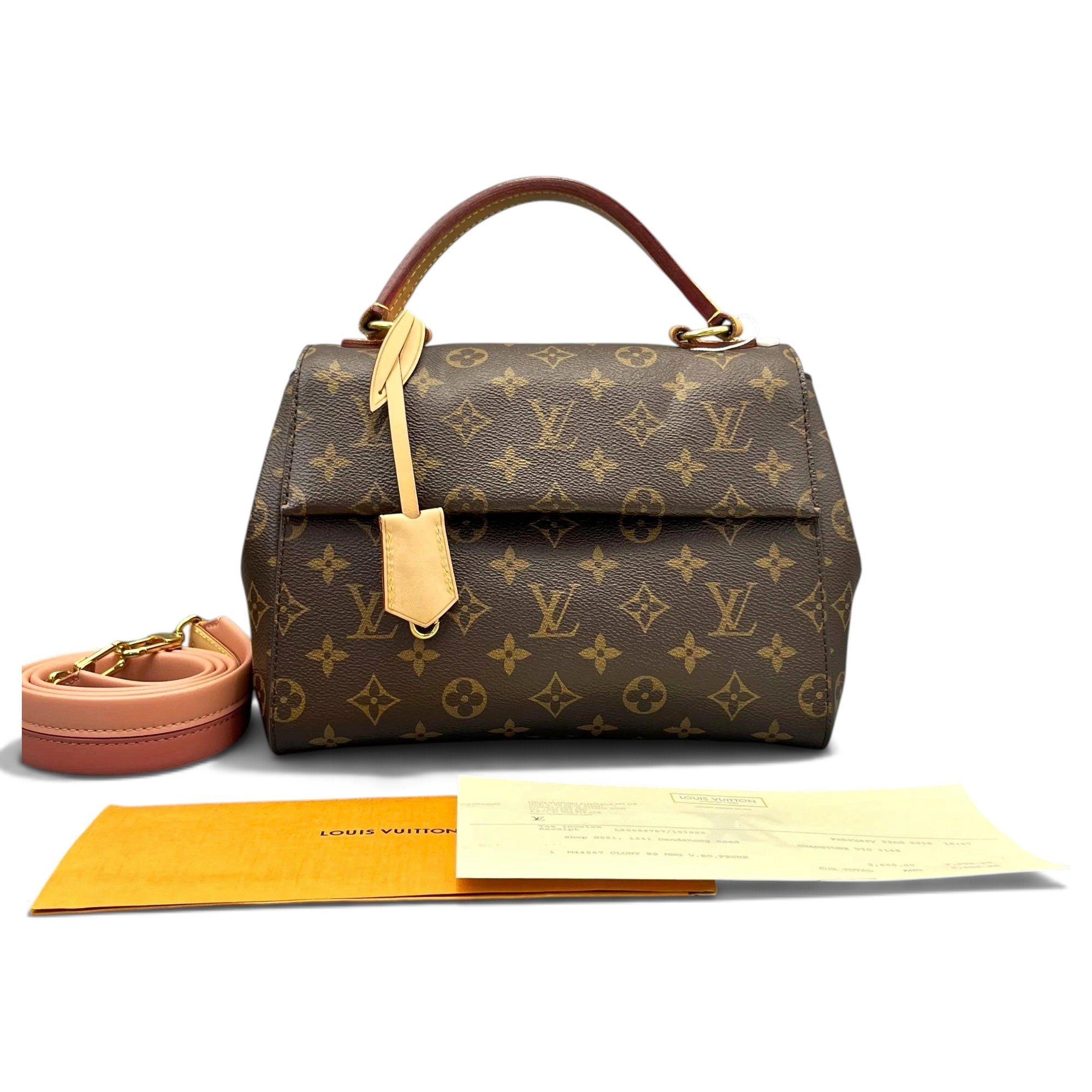 Leather handbag