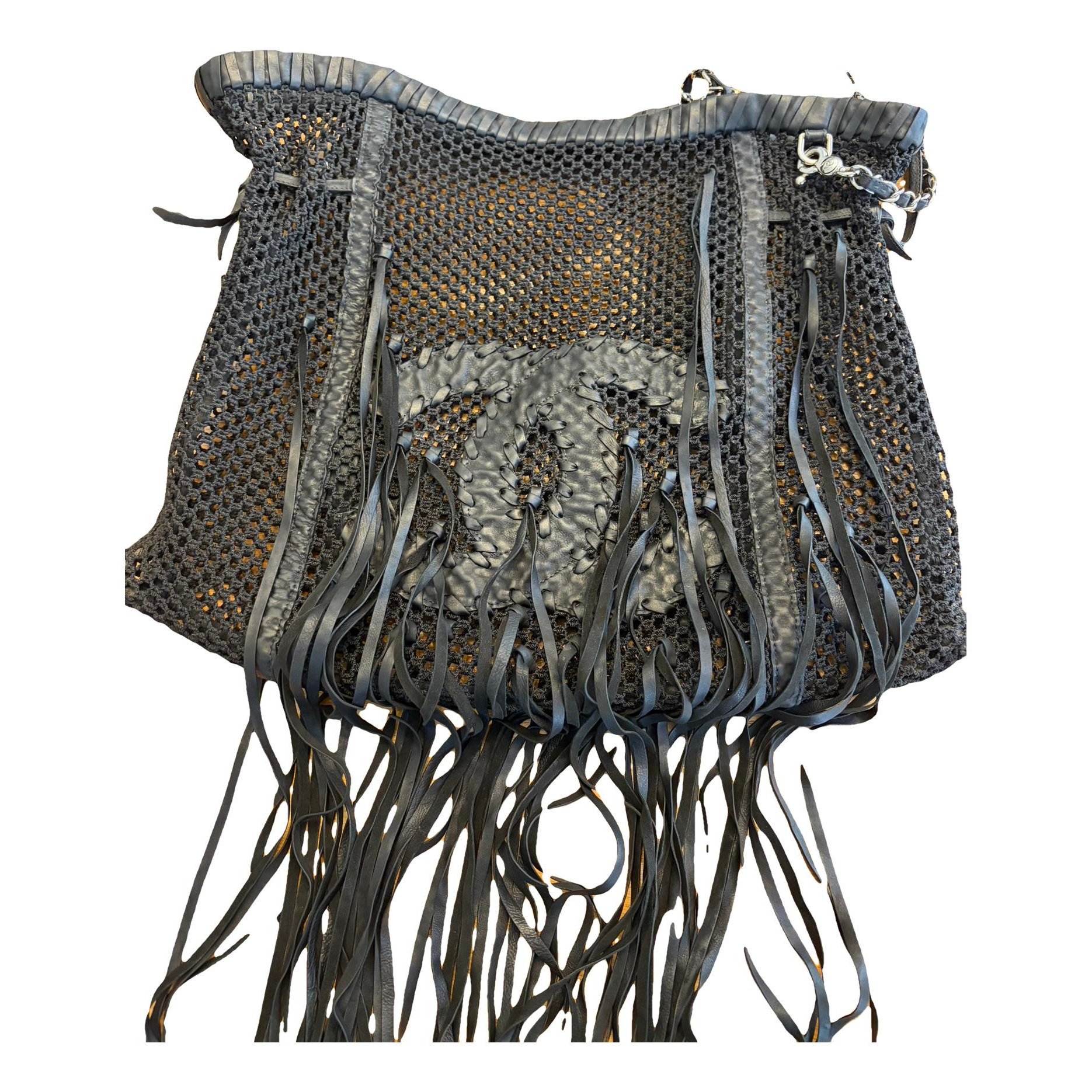 Leather handbag