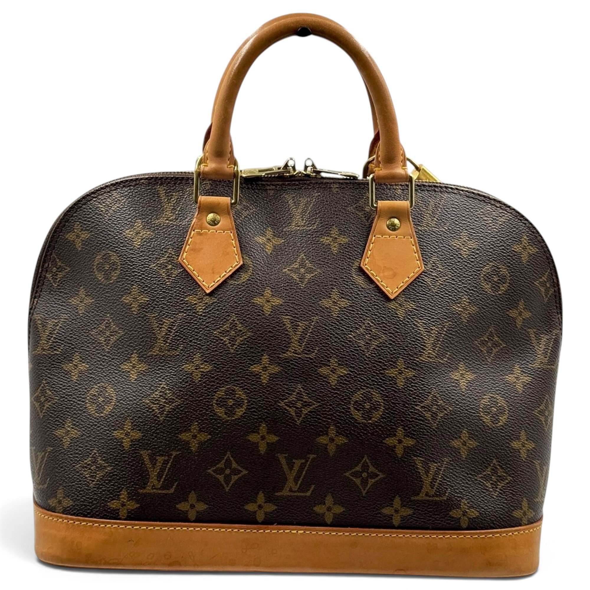 Alma leather handbag