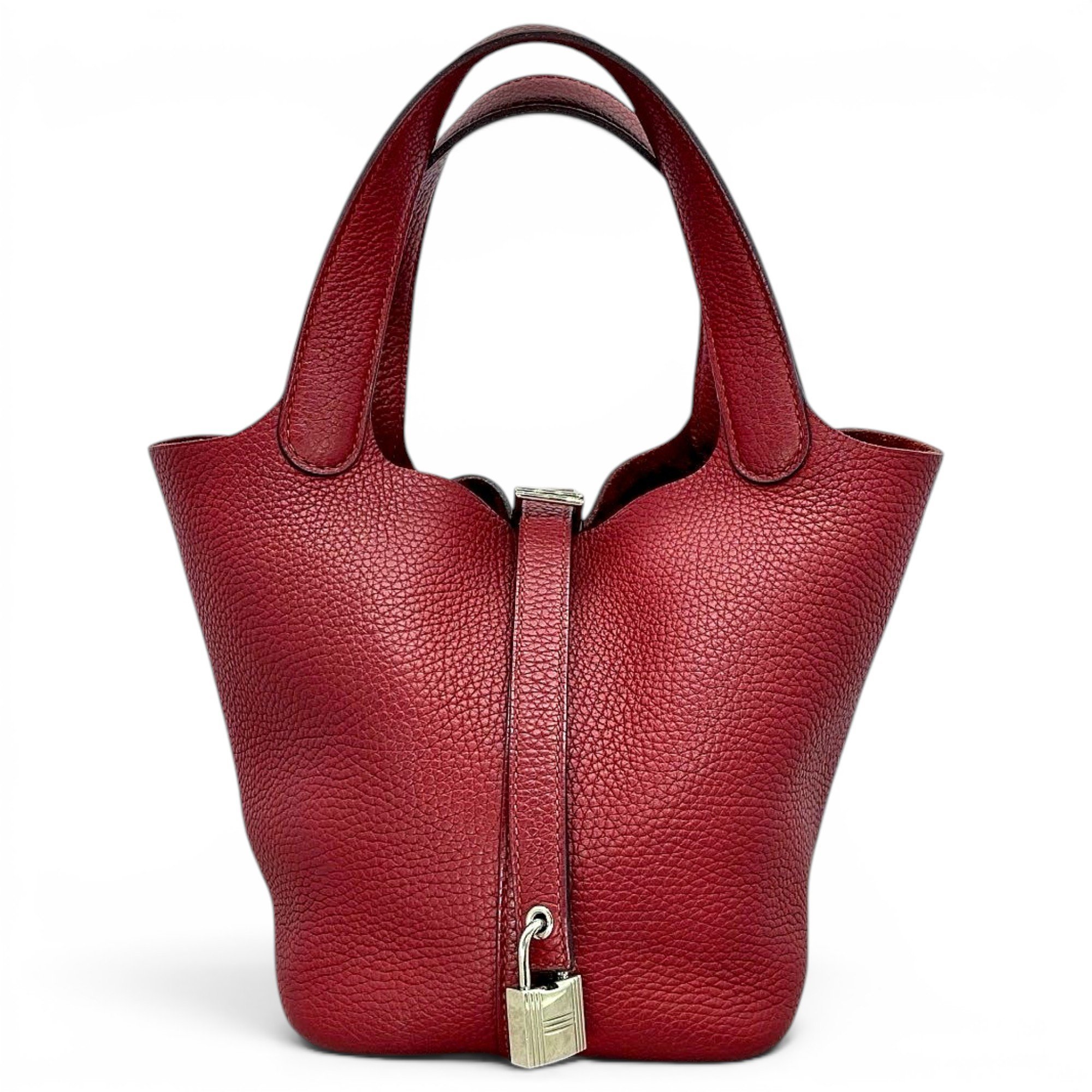 Picotin leather handbag