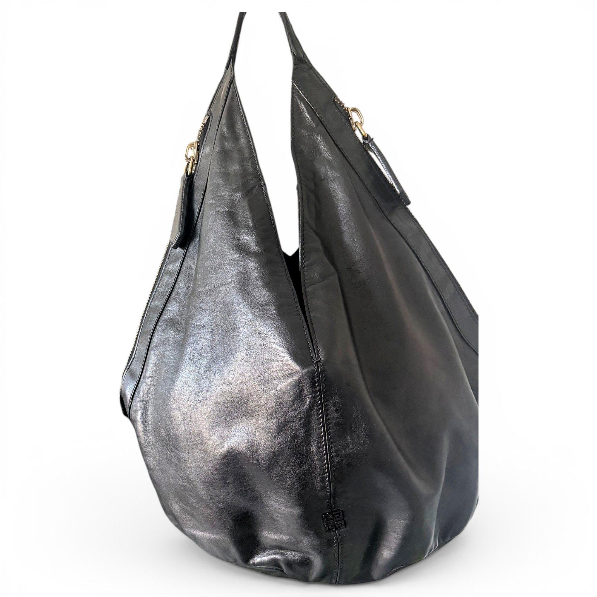 Leather handbag