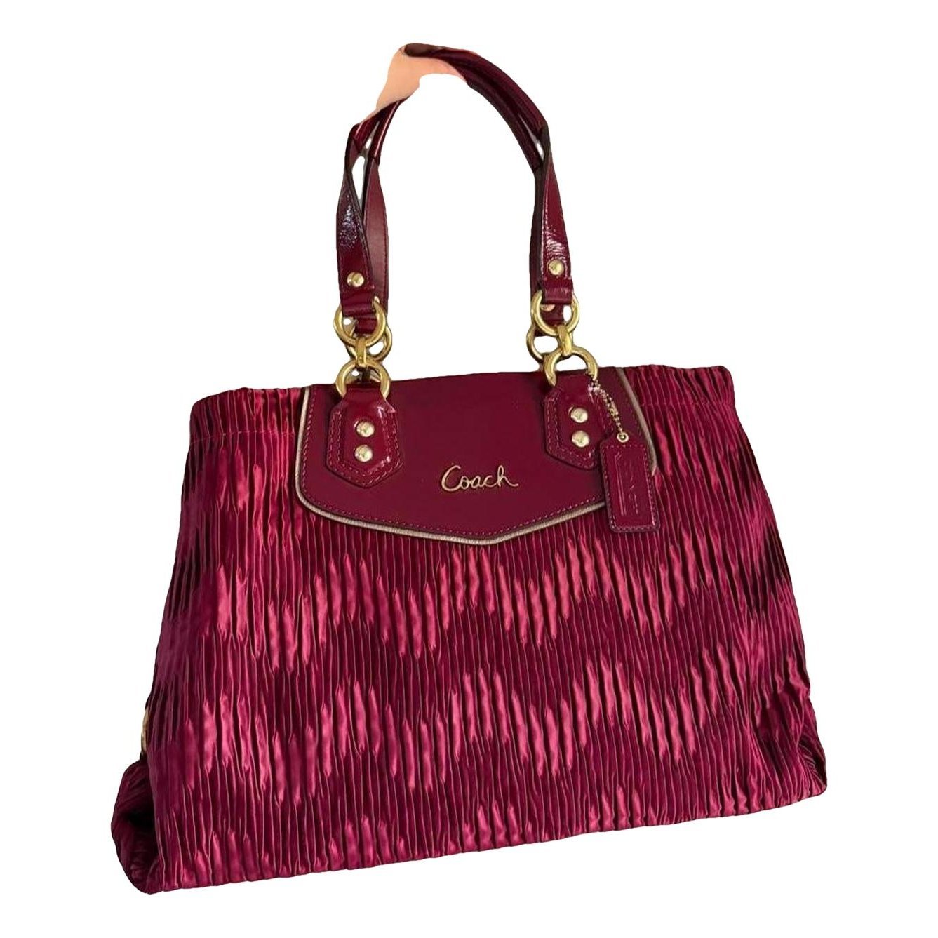 Leather tote