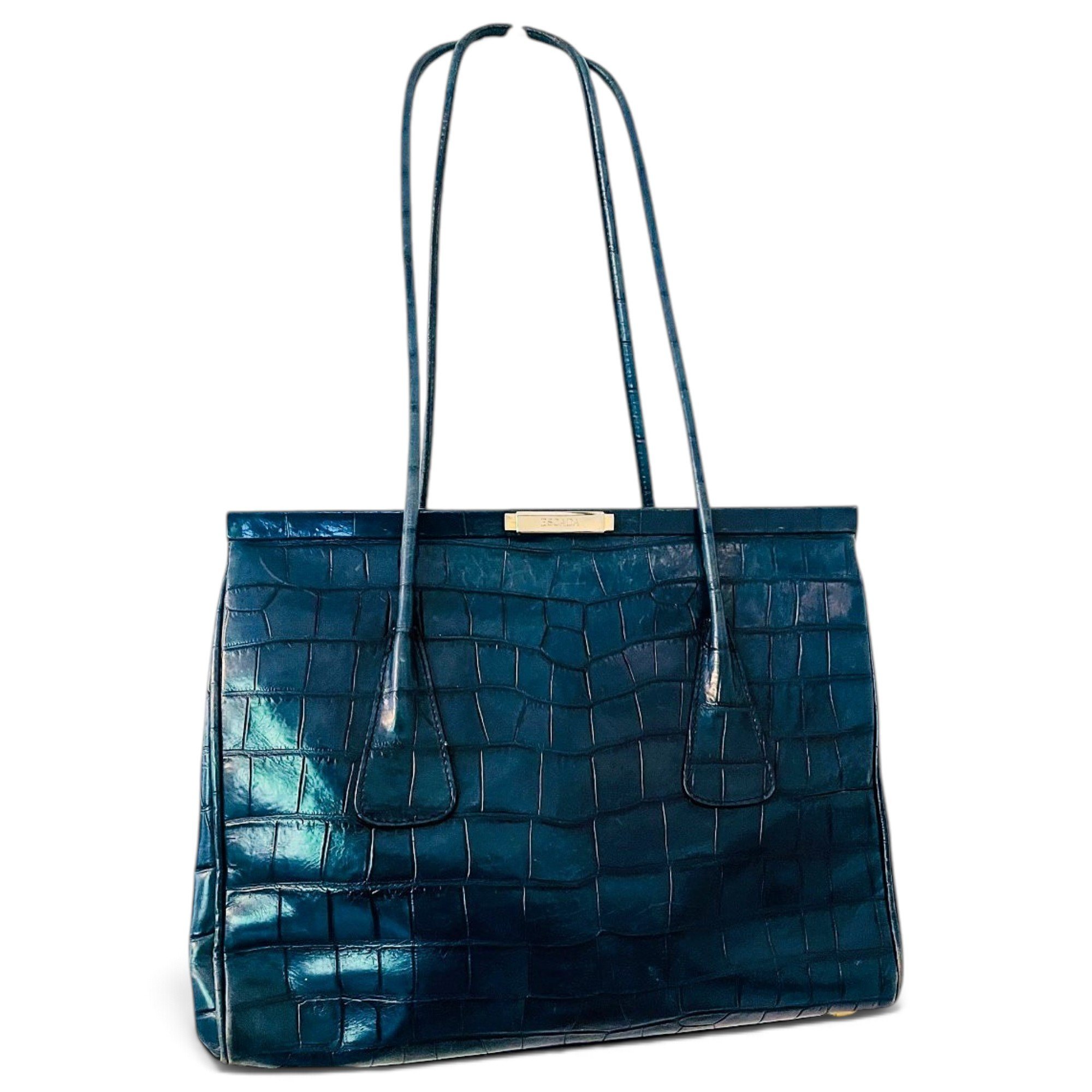 Leather handbag