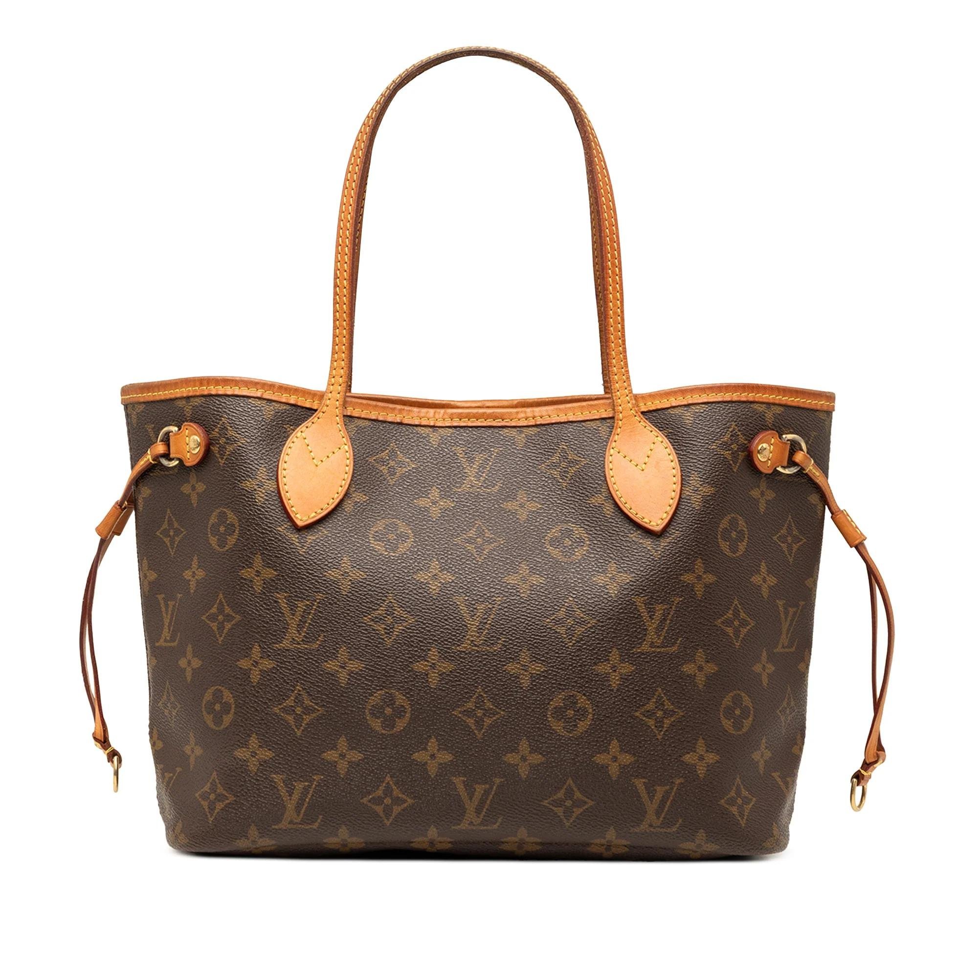 Neverfull leather tote