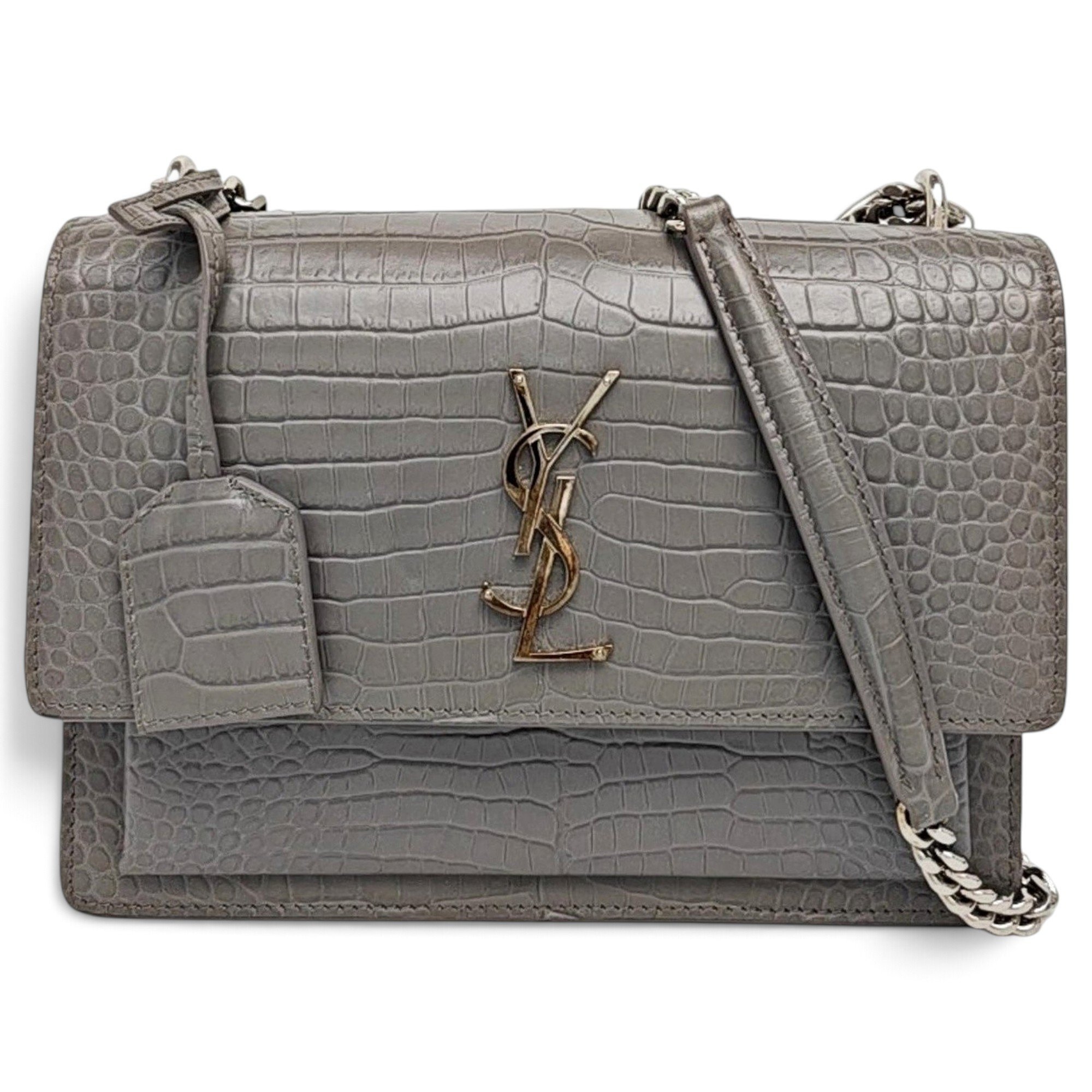 Sunset leather handbag