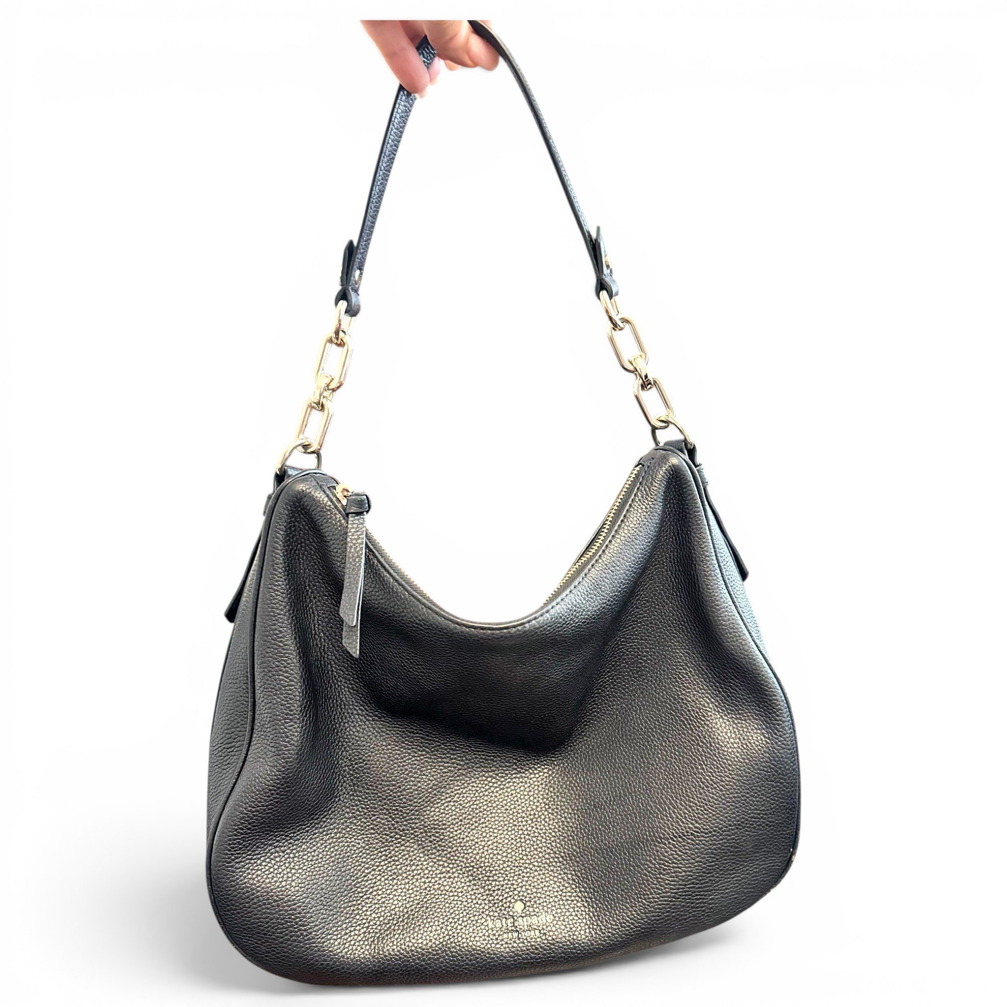 Leather handbag