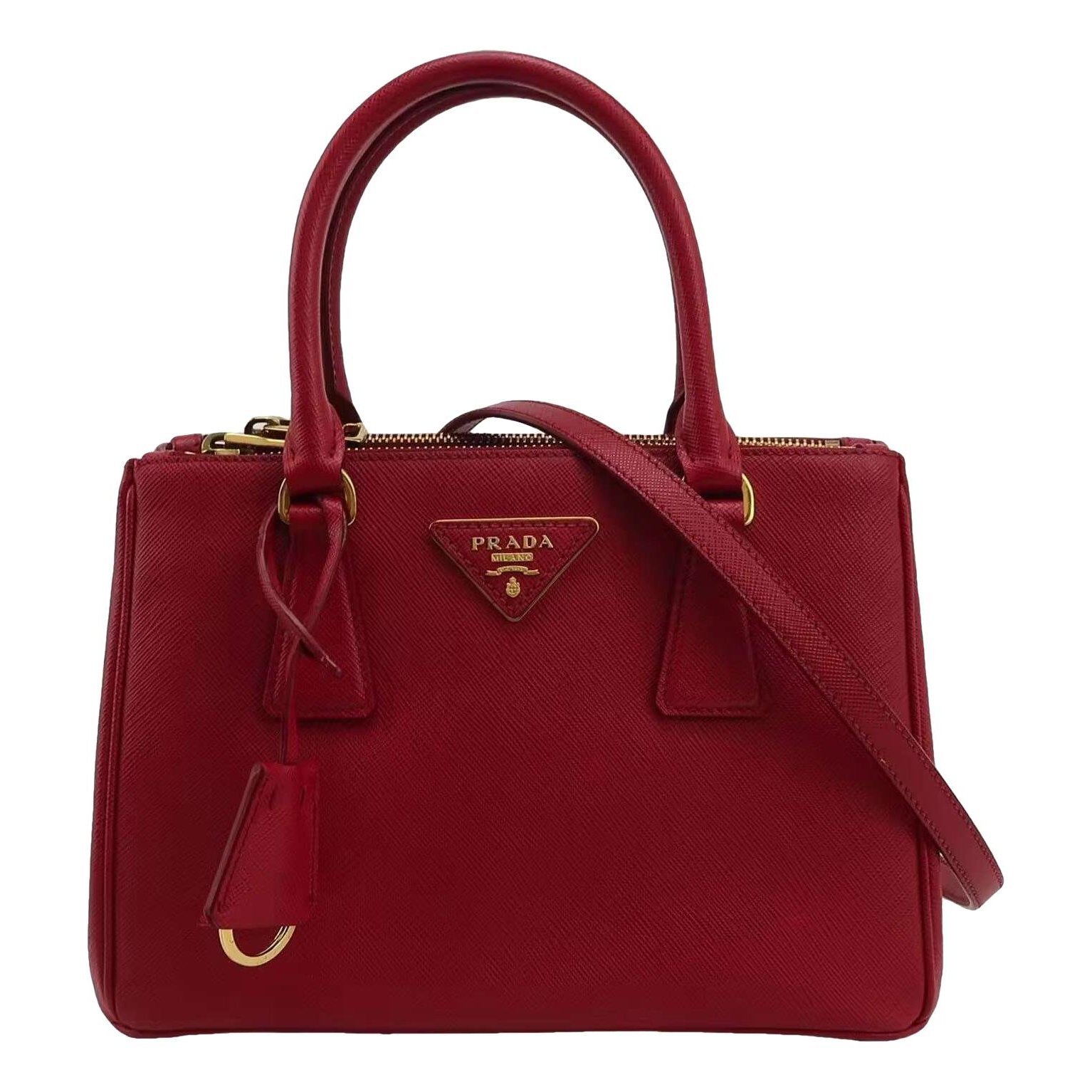 Galleria leather handbag
