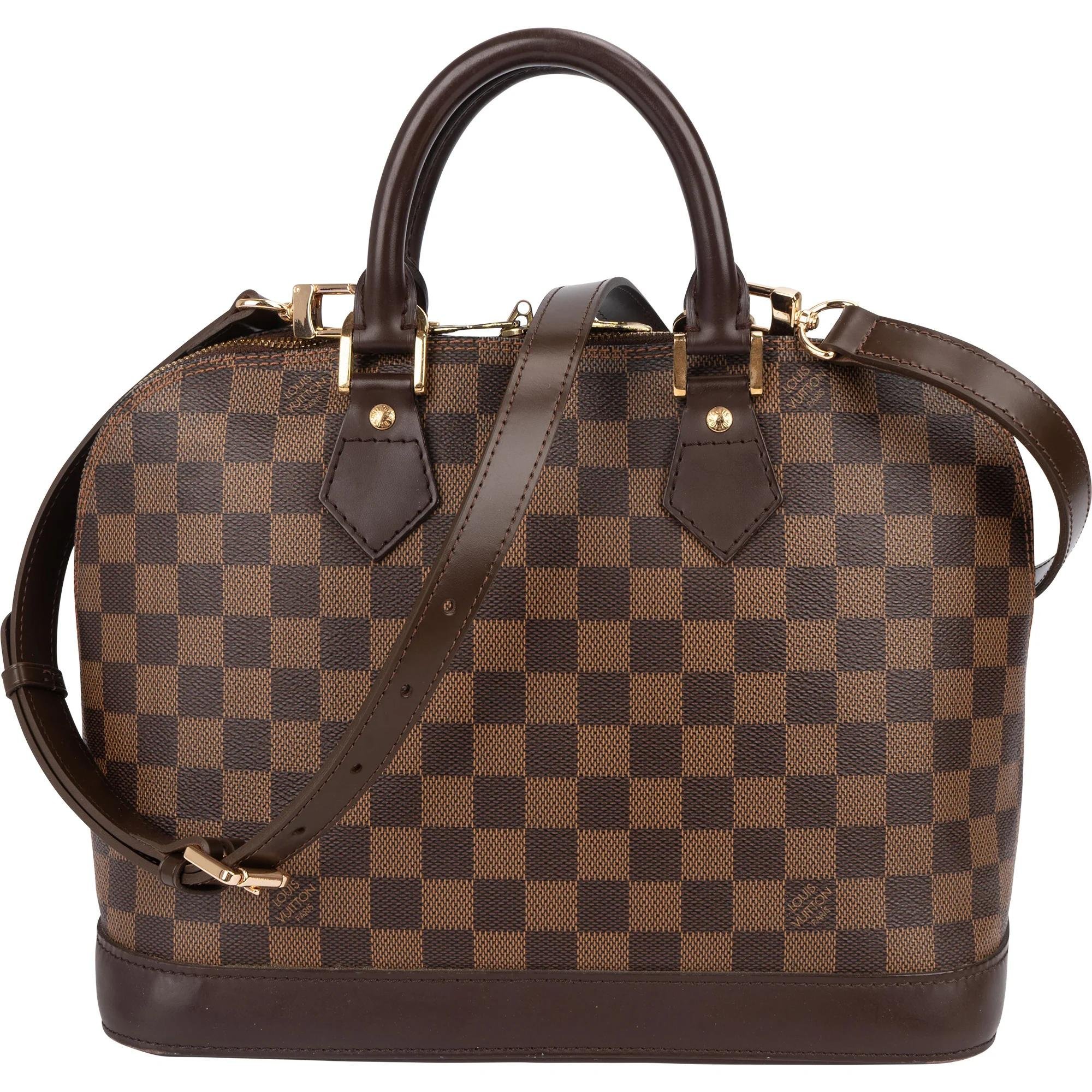 Alma leather handbag
