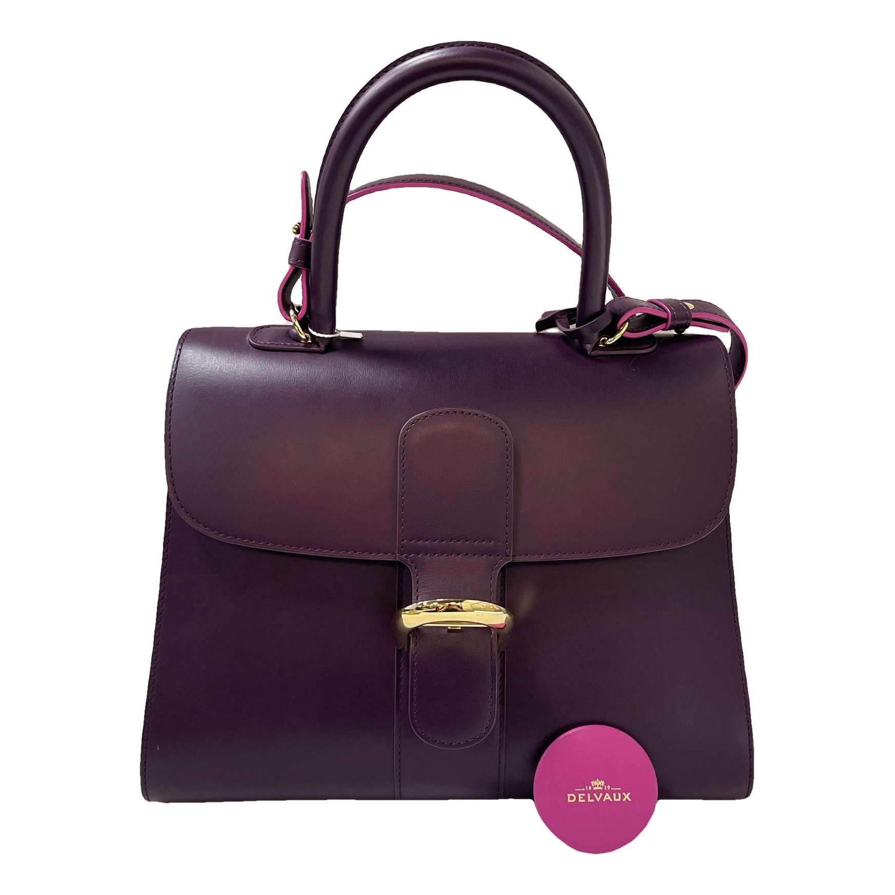 Brillant leather handbag