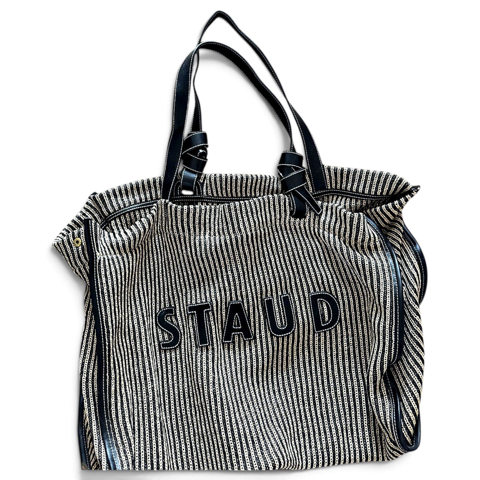 Leather tote
