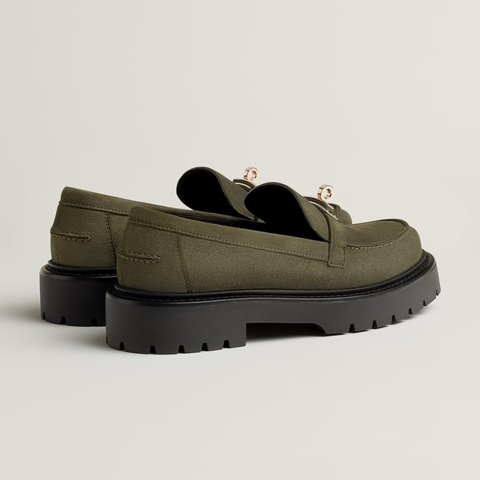 Vert Forêt Icone Loafer