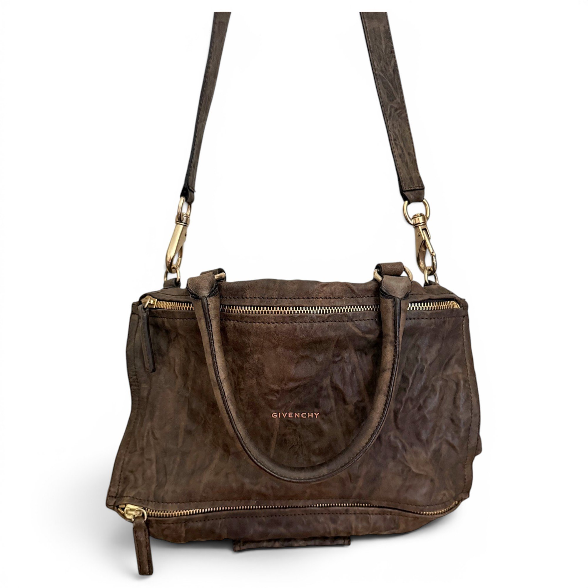 Pandora leather handbag