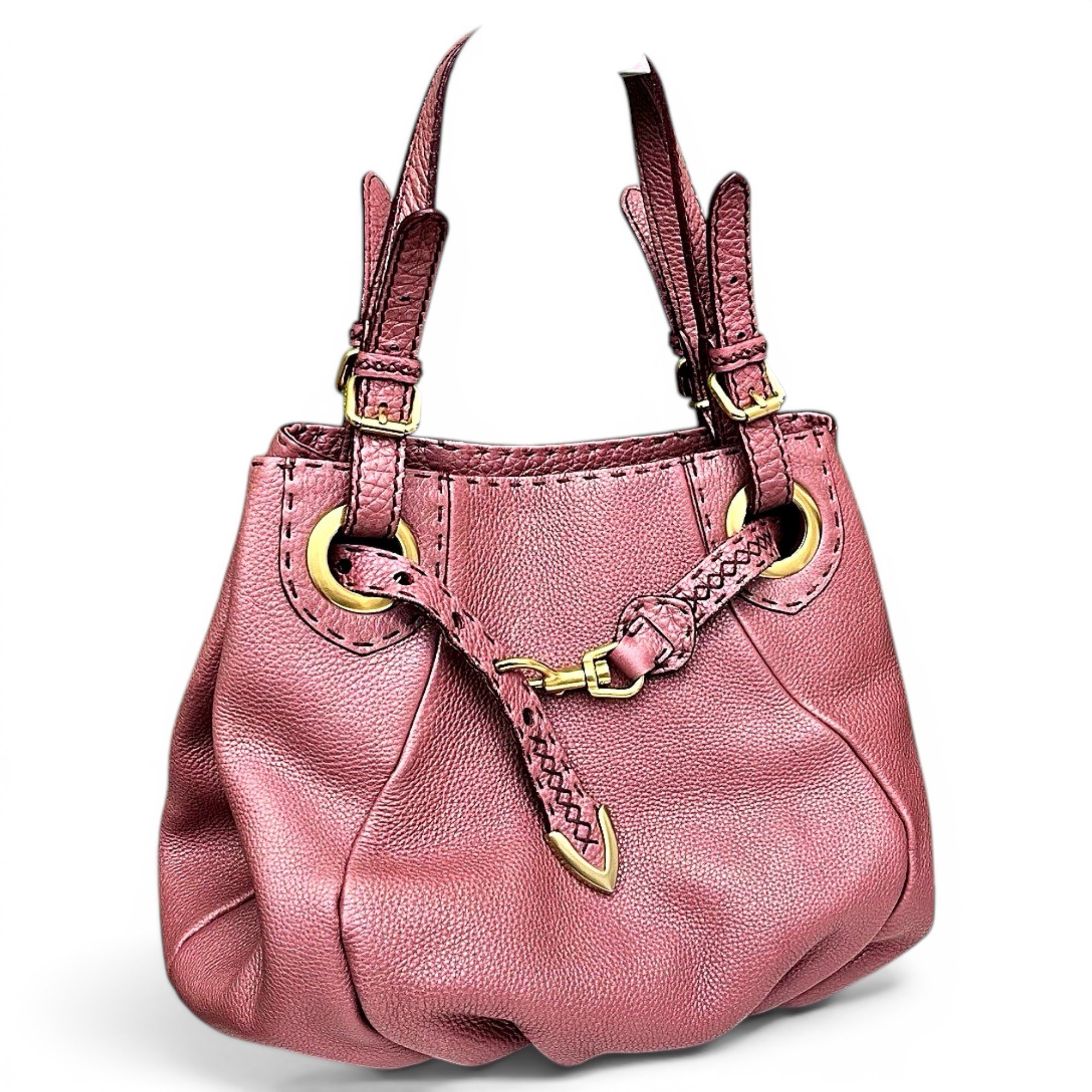 Leather handbag