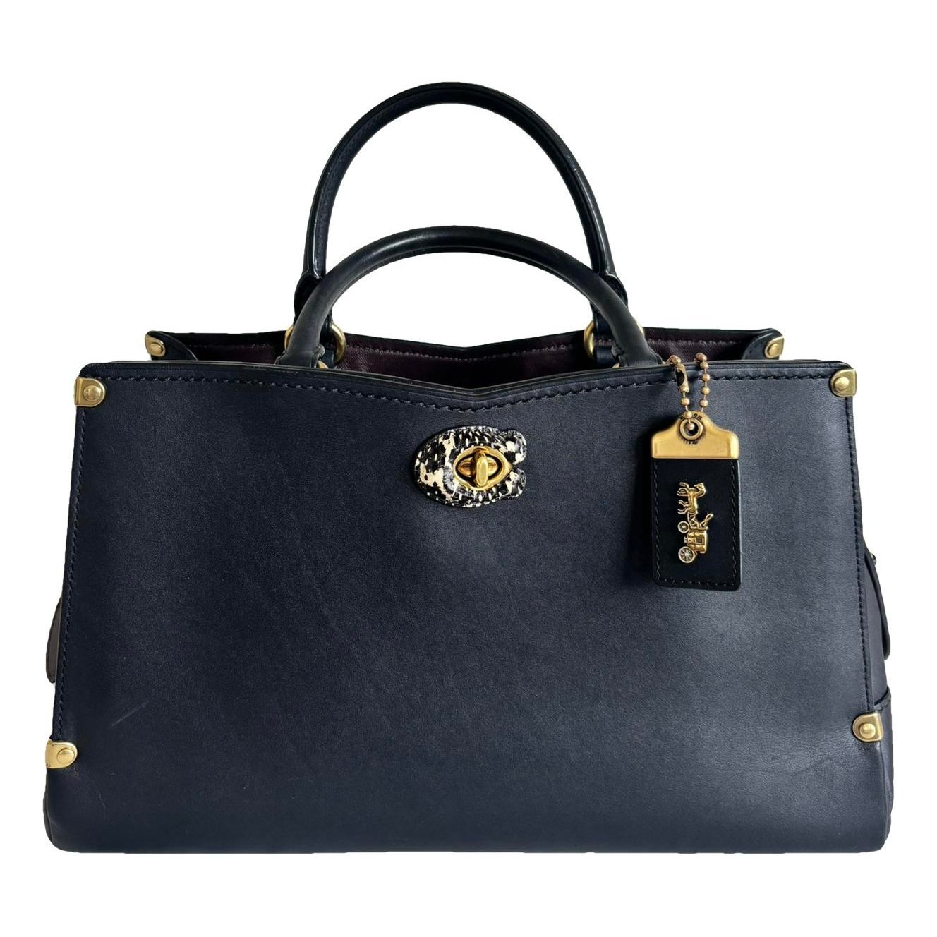 Leather handbag