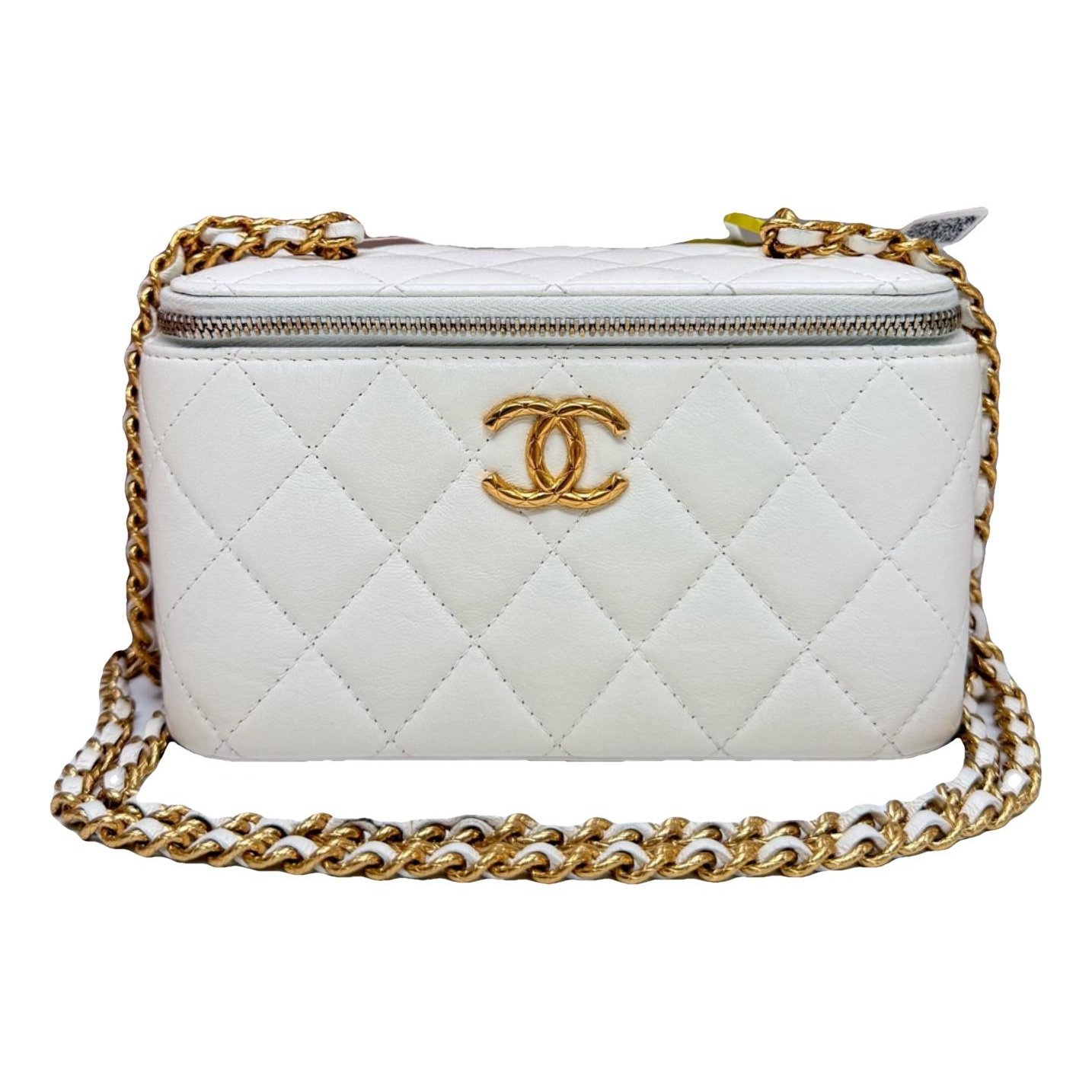 Trendy CC Vanity leather handbag
