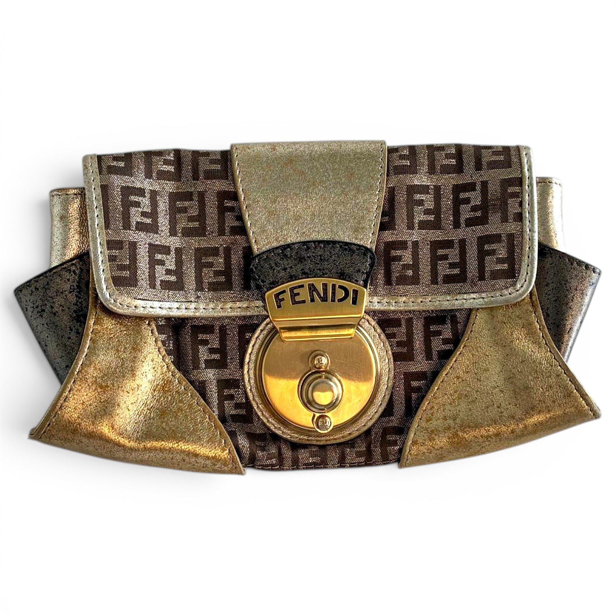 Fendi Leather clutch bag