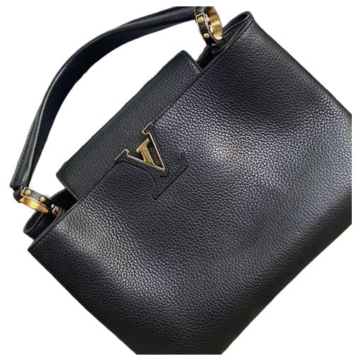 Capucines leather handbag
