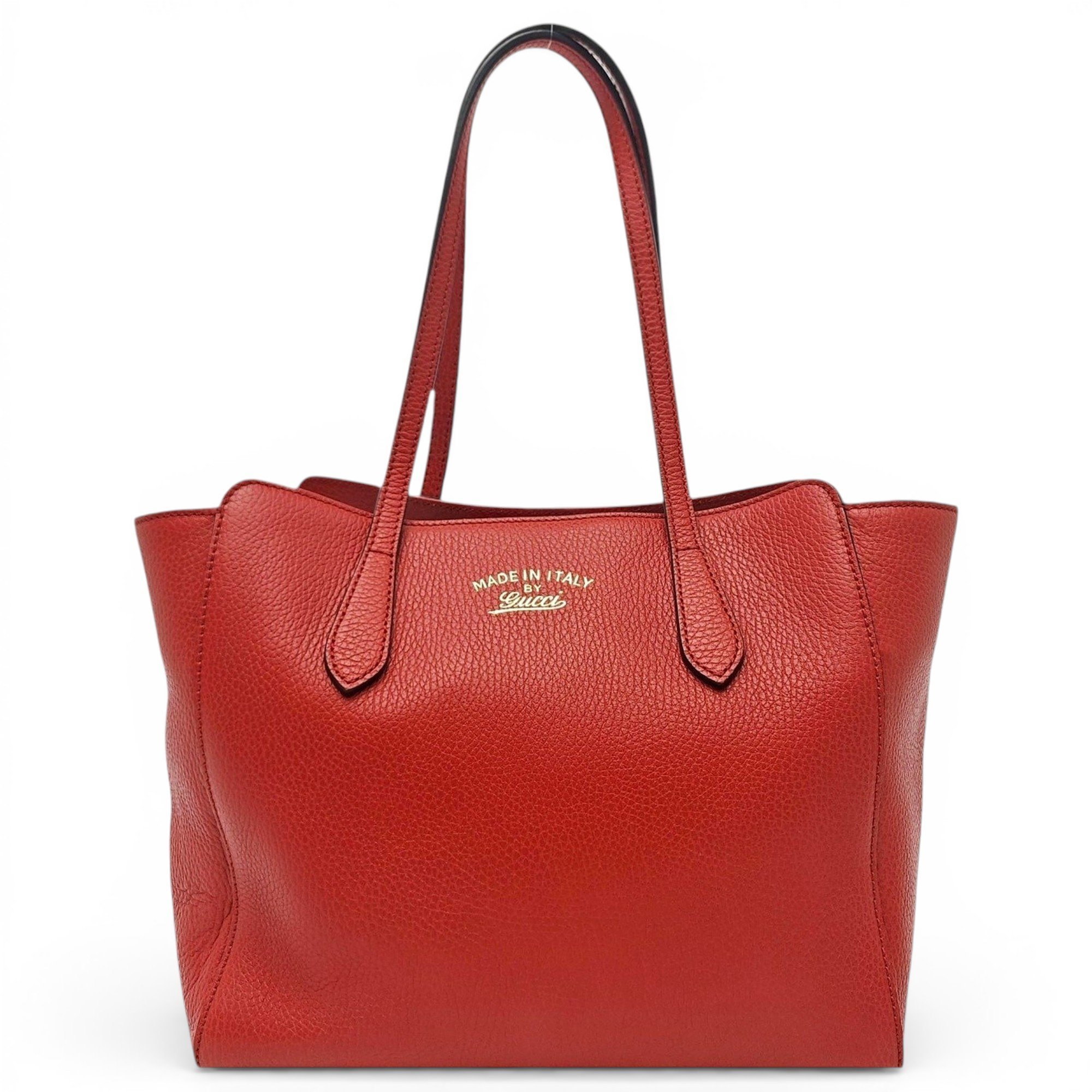 Swing leather handbag