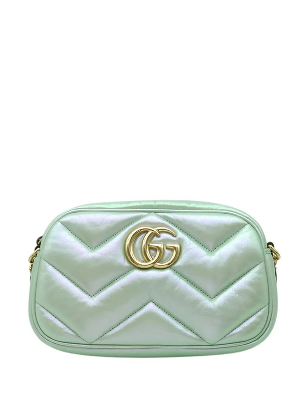 2016-2026 Small GG Marmont Matelasse Iridescent Nappa crossbody bag