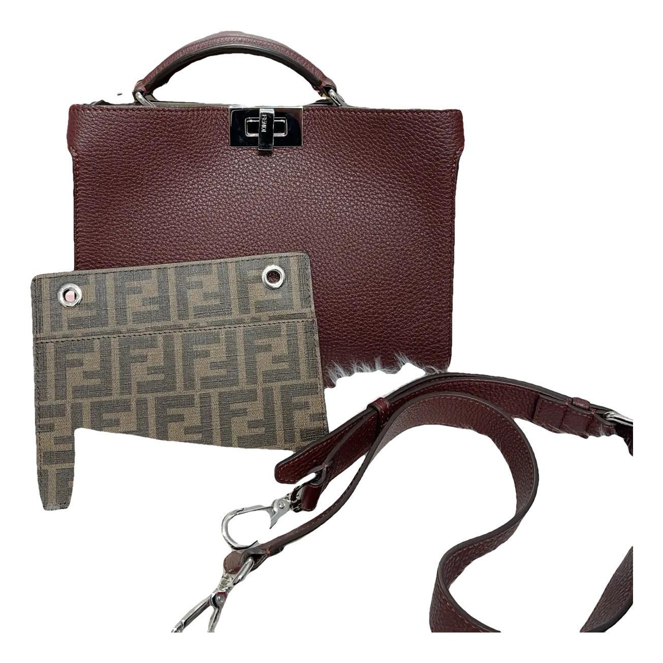 Peekaboo Essentially leather handbag