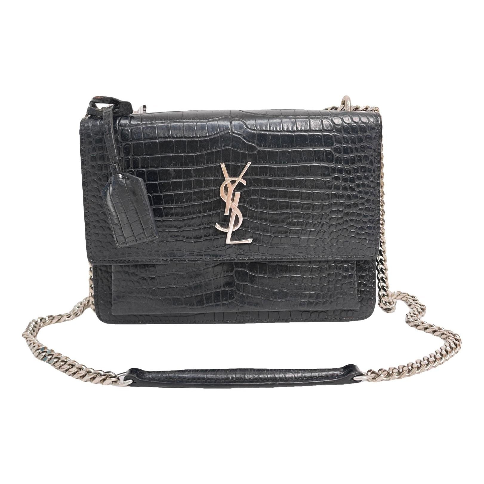 Sunset leather handbag