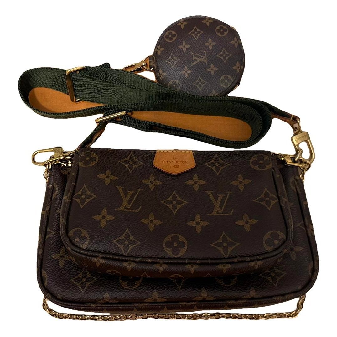 Multi Pochette Accessoires leather crossbody bag