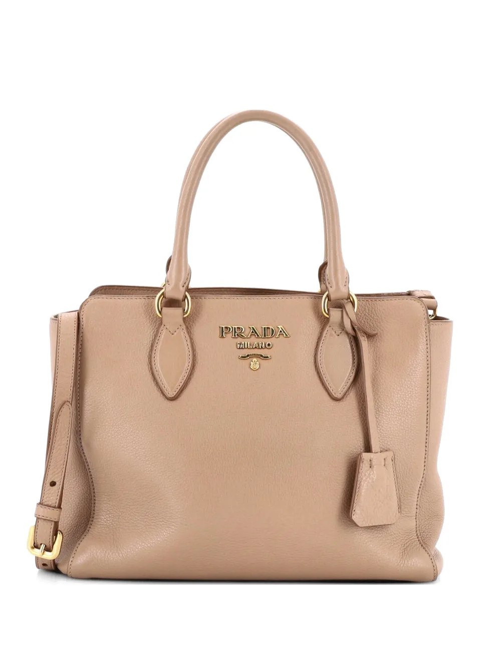 Convertible Open Saffiano Leather Small tote bag