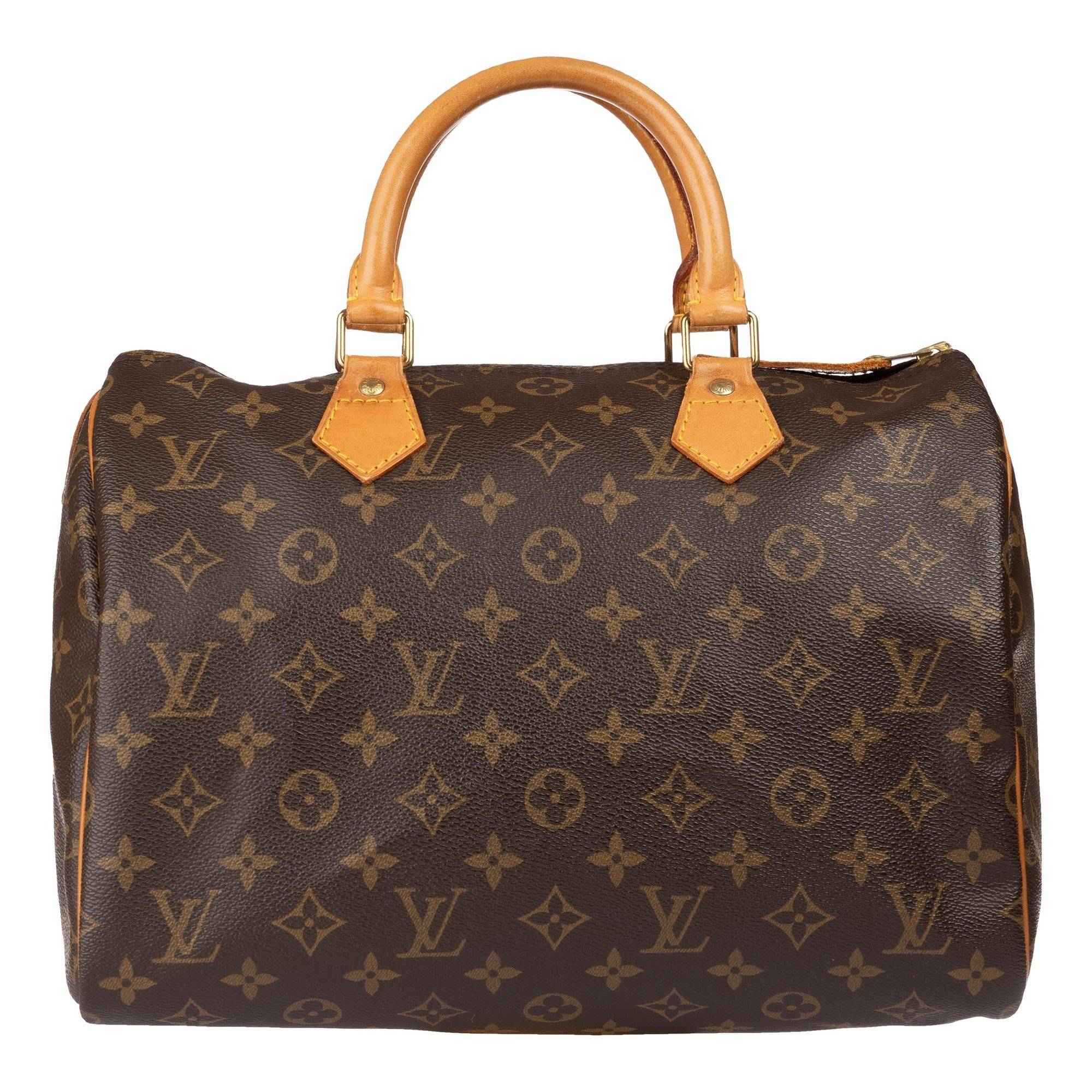 Speedy leather handbag