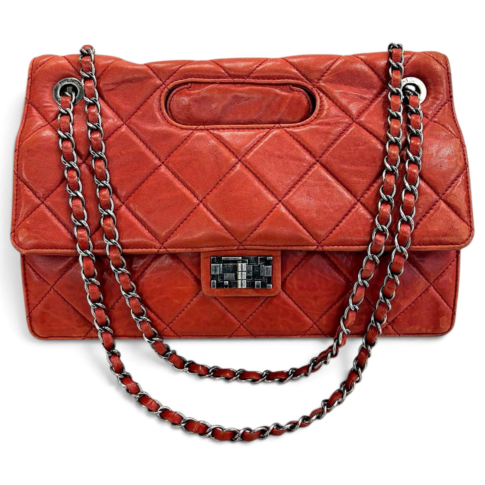 2.55 leather handbag