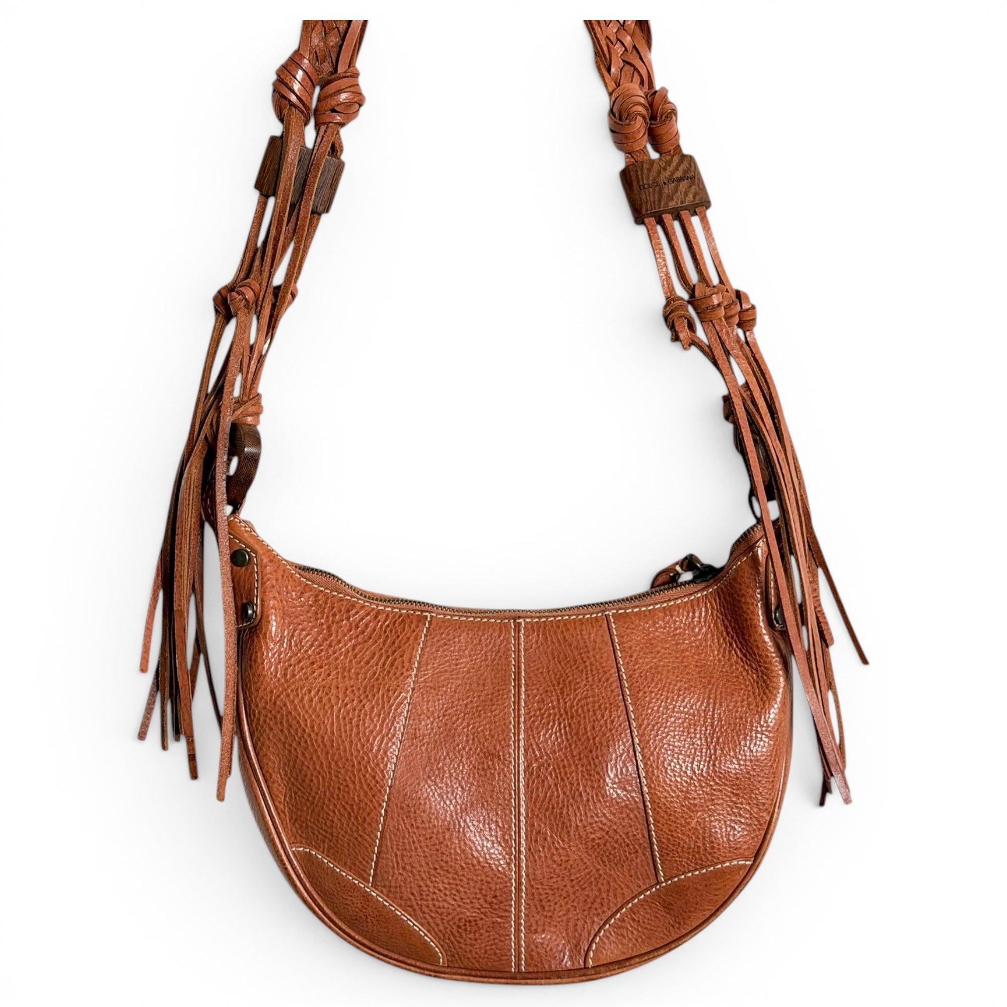 Leather handbag