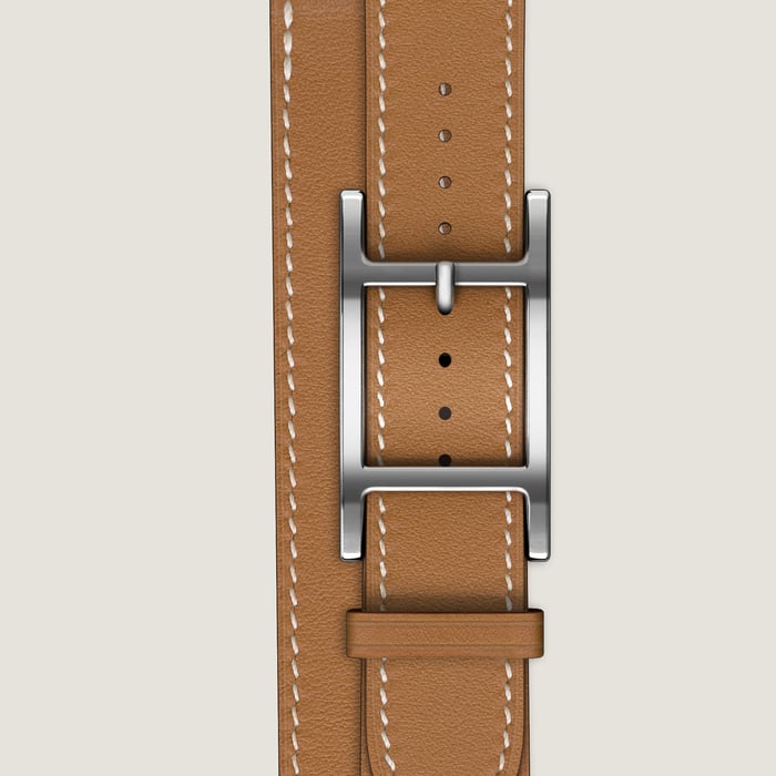 Gold Band Apple Watch Hermès Double Tour 42 MM Hapi