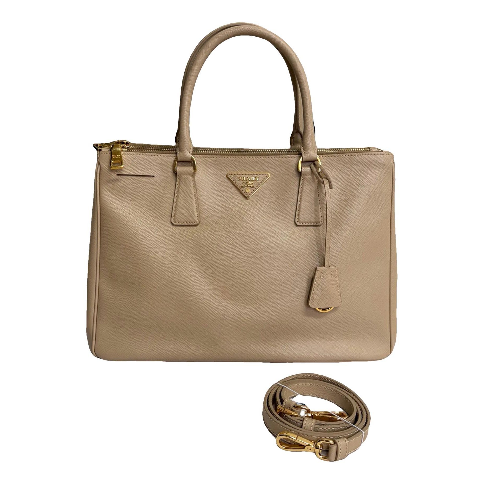Galleria leather handbag