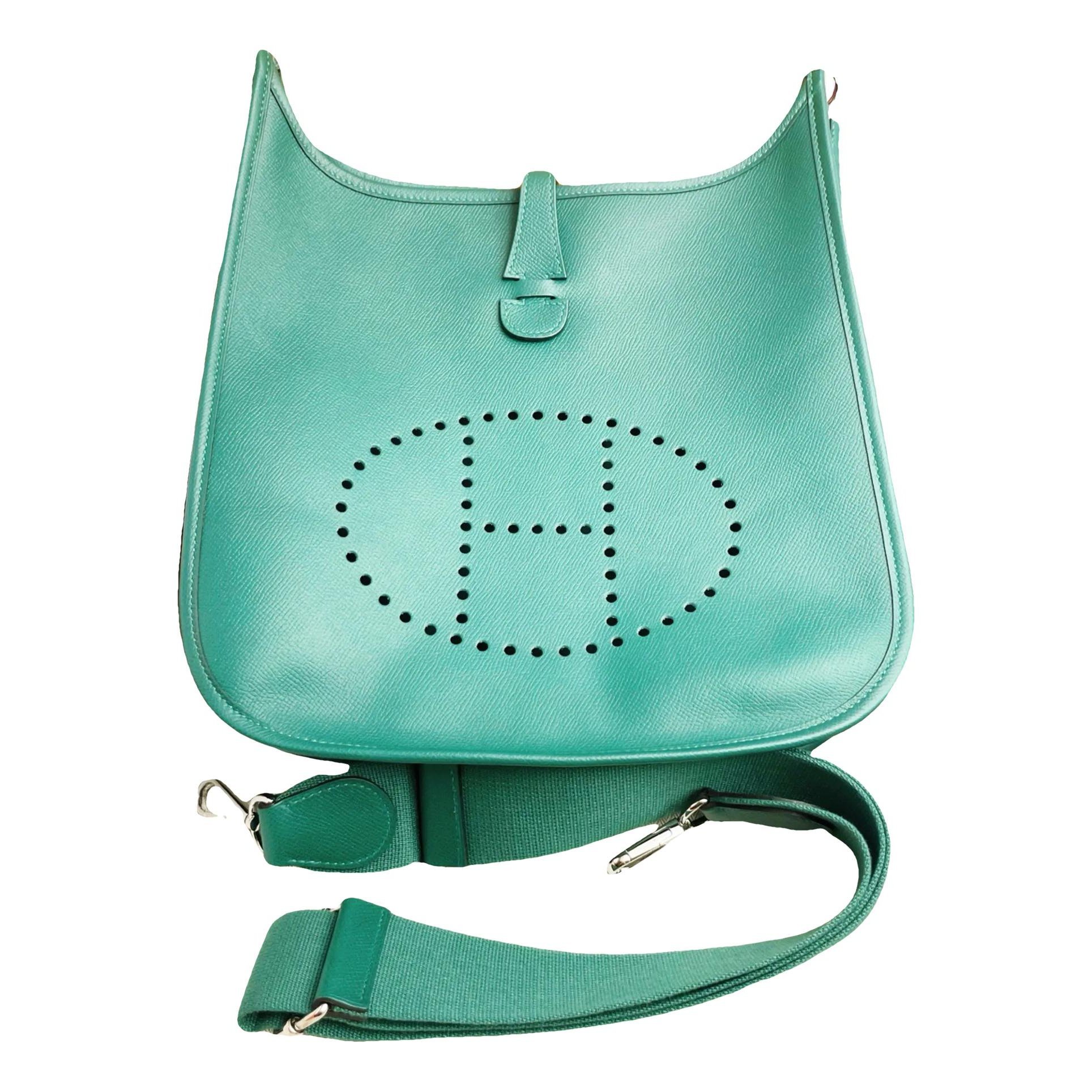 Evelyne leather handbag