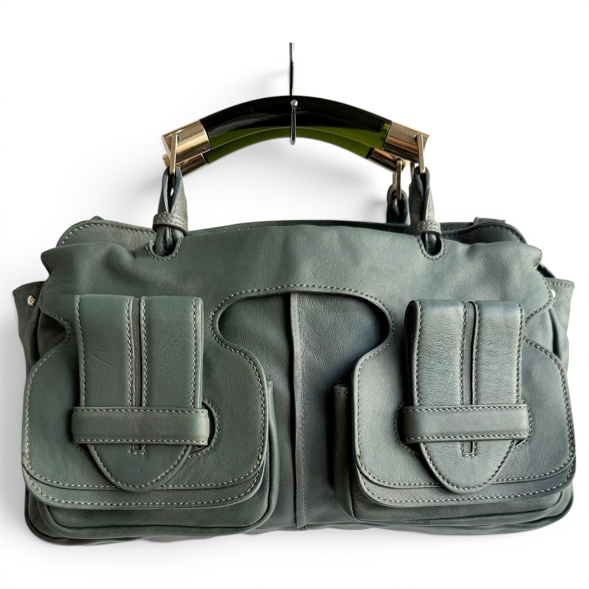 Leather handbag