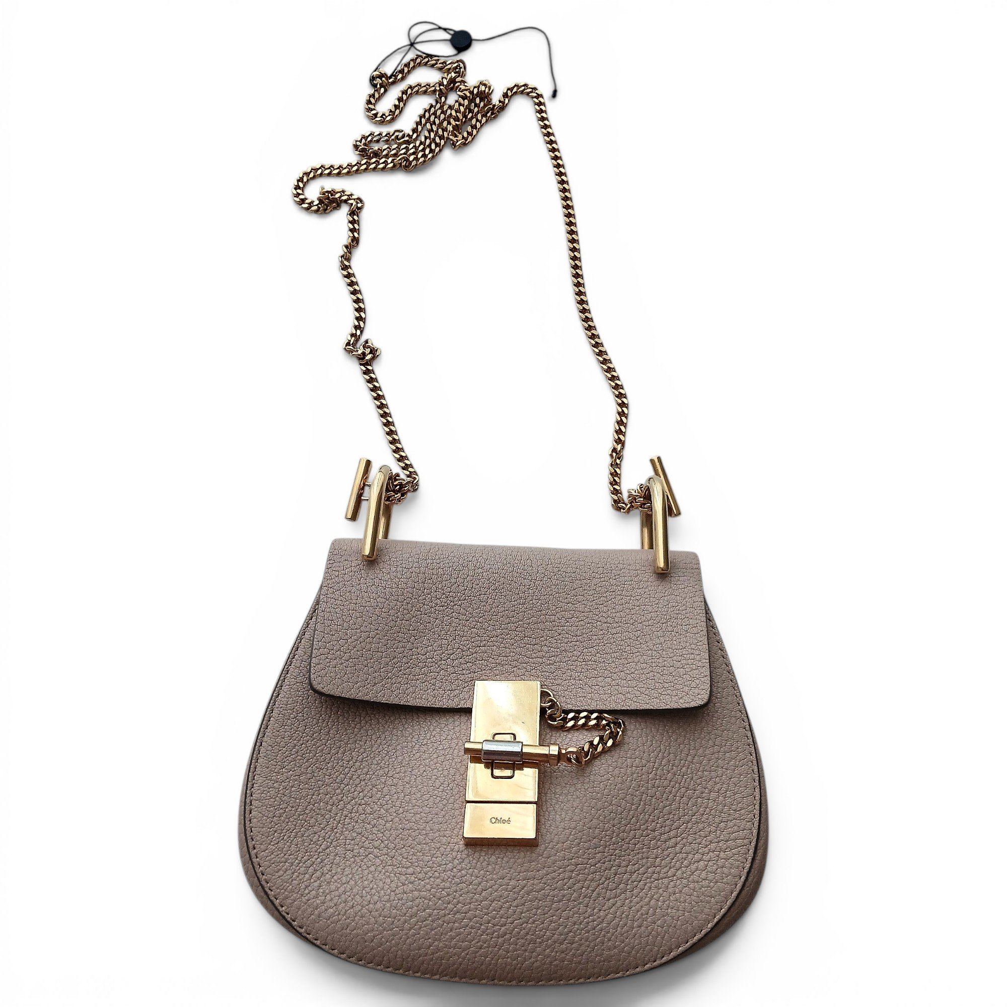 Drew leather crossbody bag