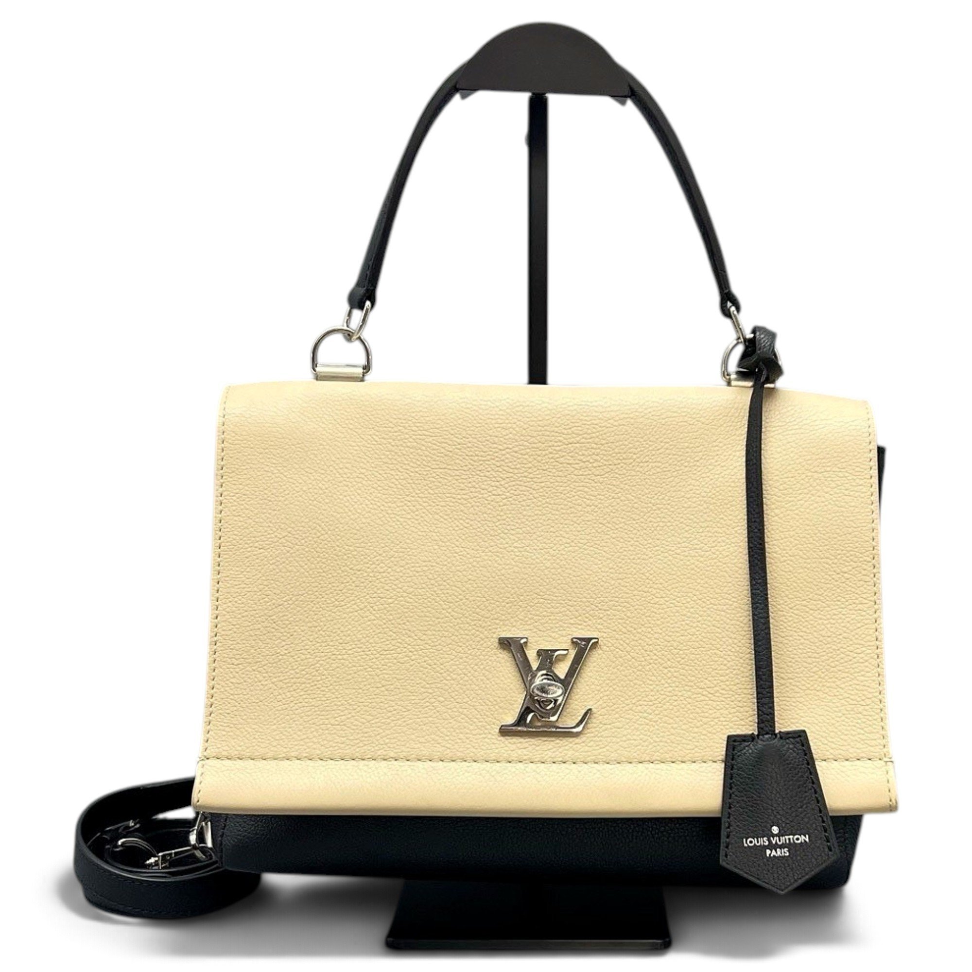 Lockme leather handbag