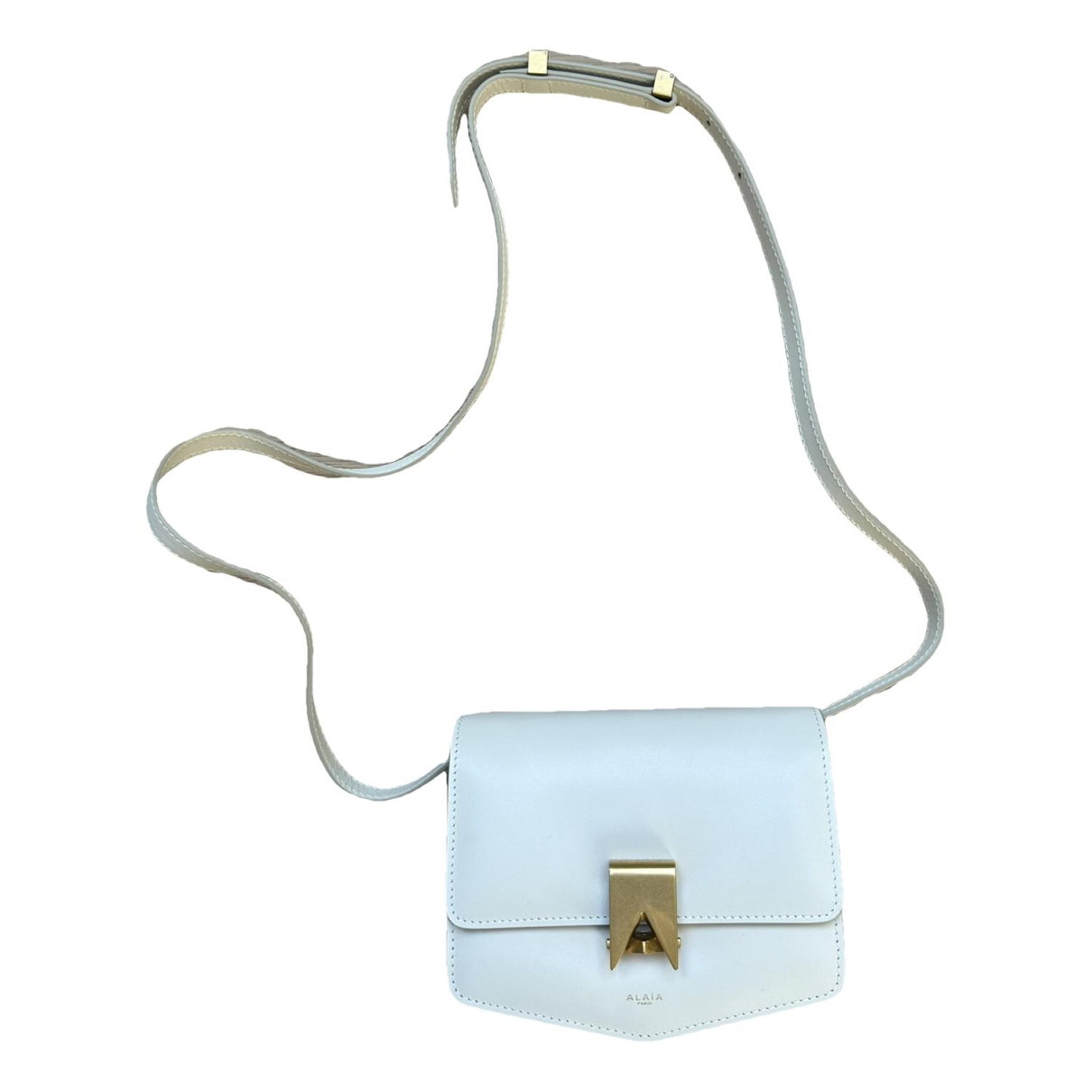 Alaia Le Papa leather crossbody bag