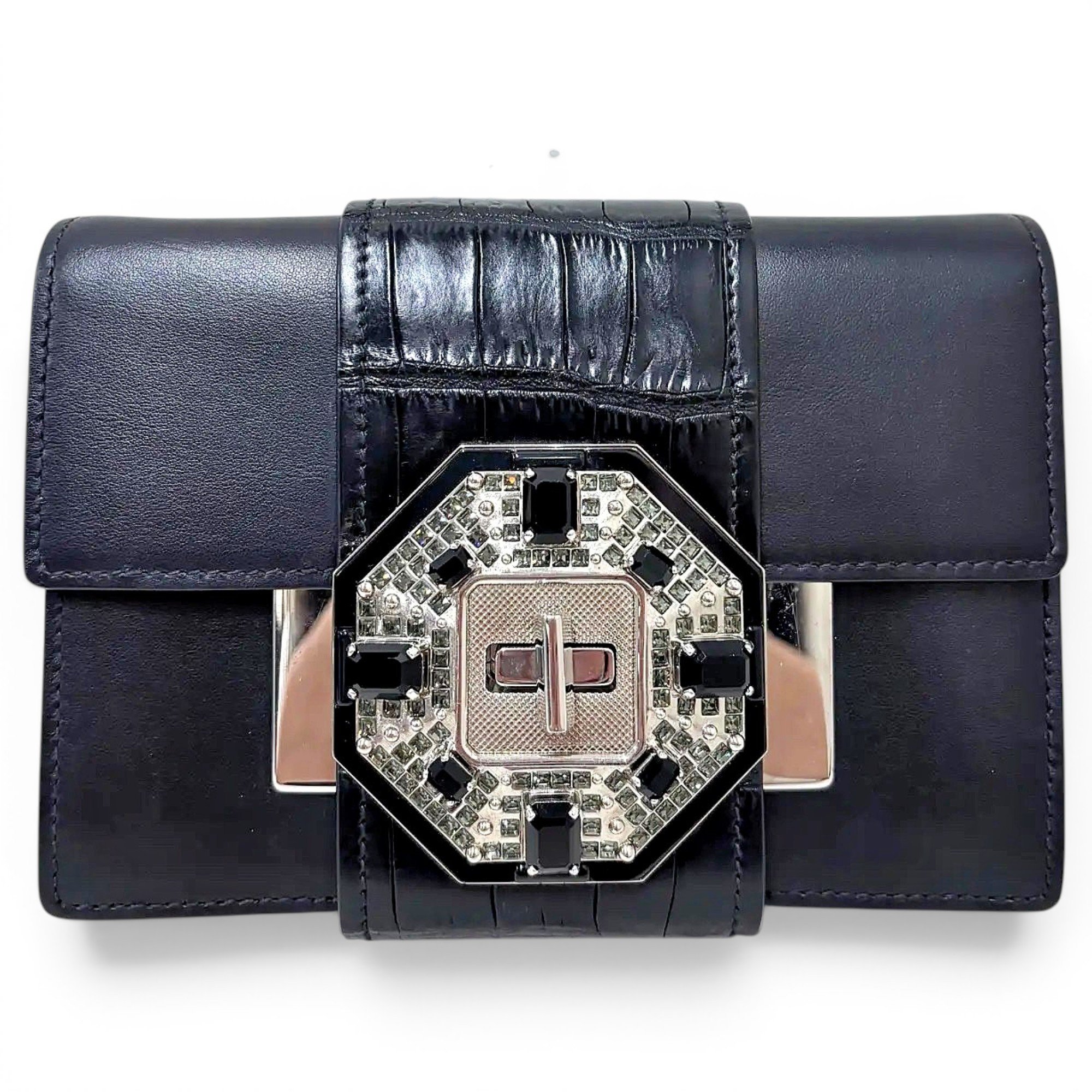 Leather crossbody bag