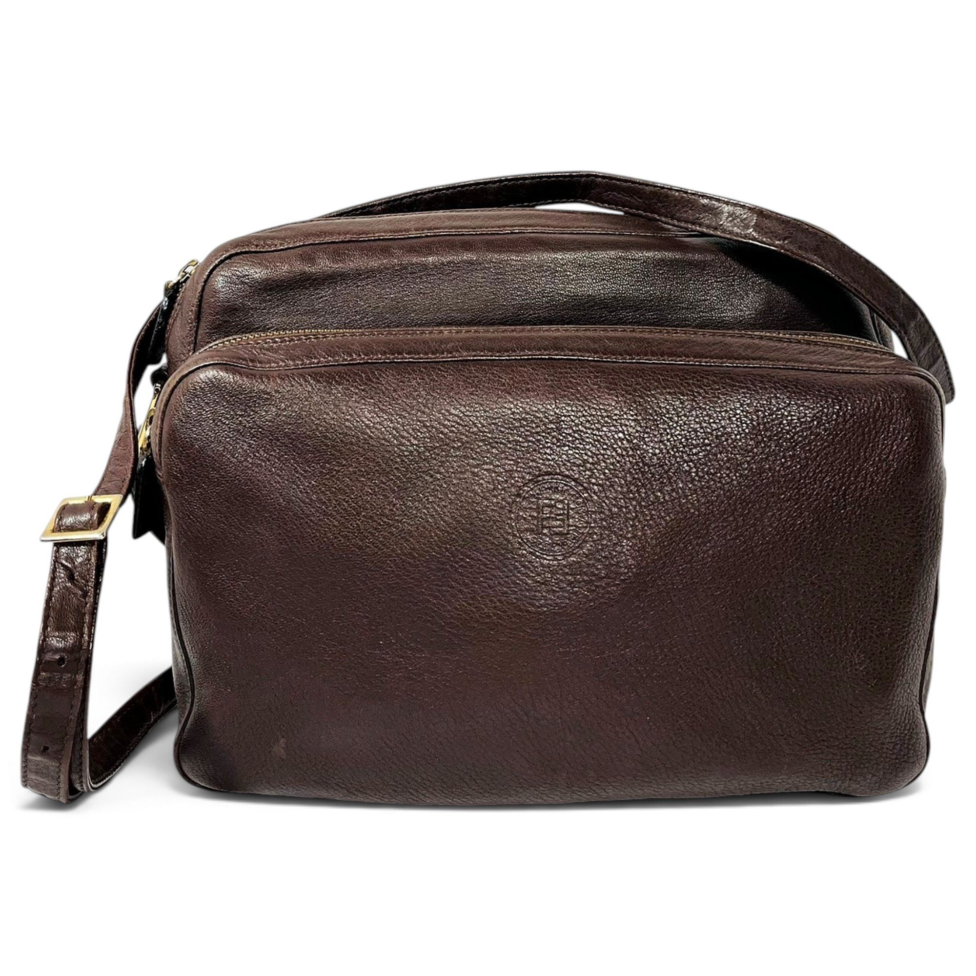 Leather crossbody bag