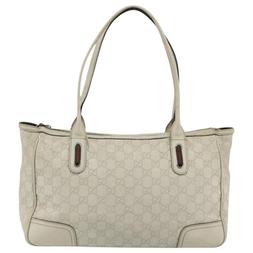 Leather tote