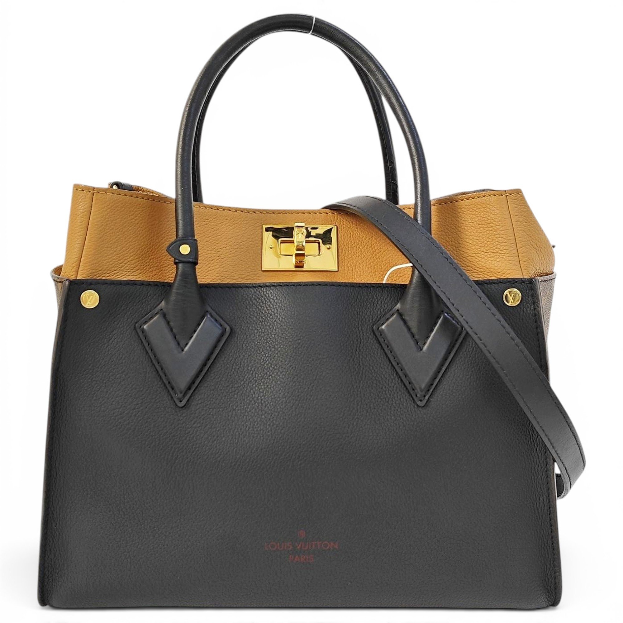 On My Side leather handbag