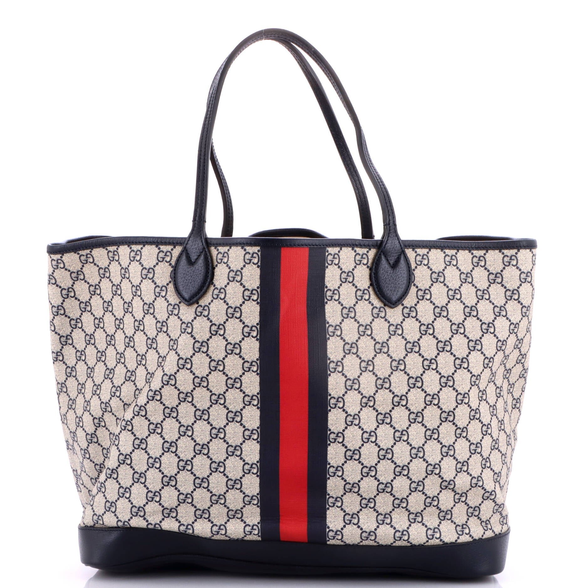 Ophidia Open Shopping Tote GG Coated Canvas Large