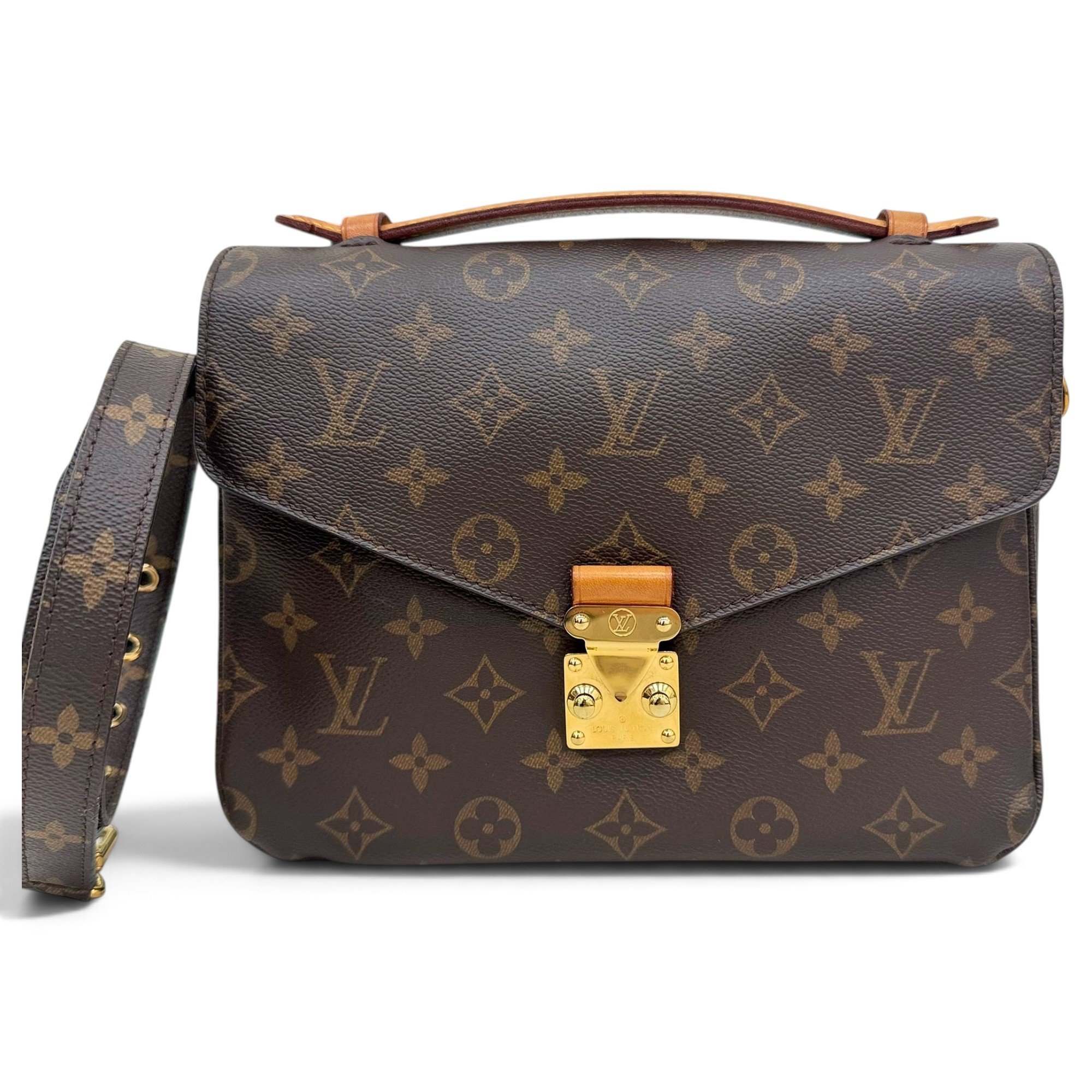 Metis leather crossbody bag