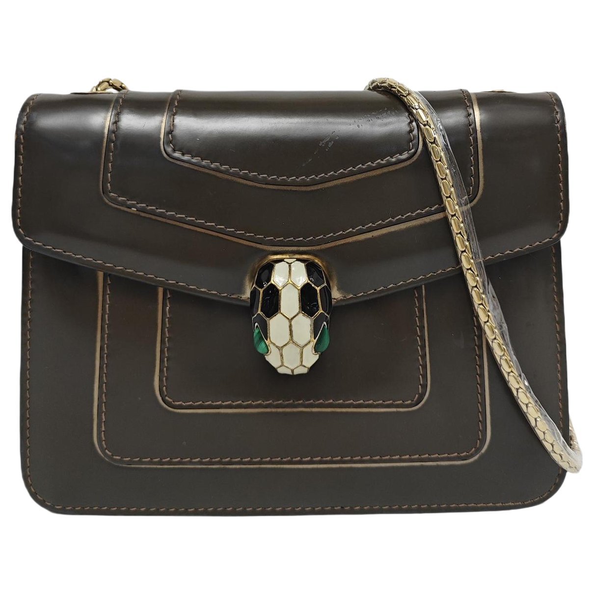 Leather crossbody bag