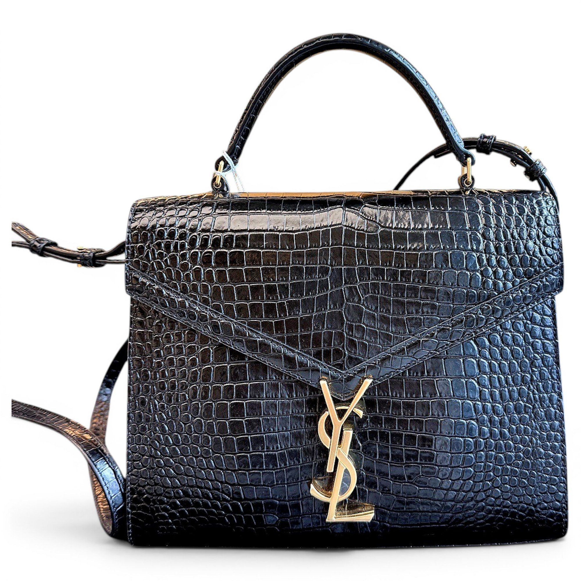 Cassandra Top Handle leather handbag
