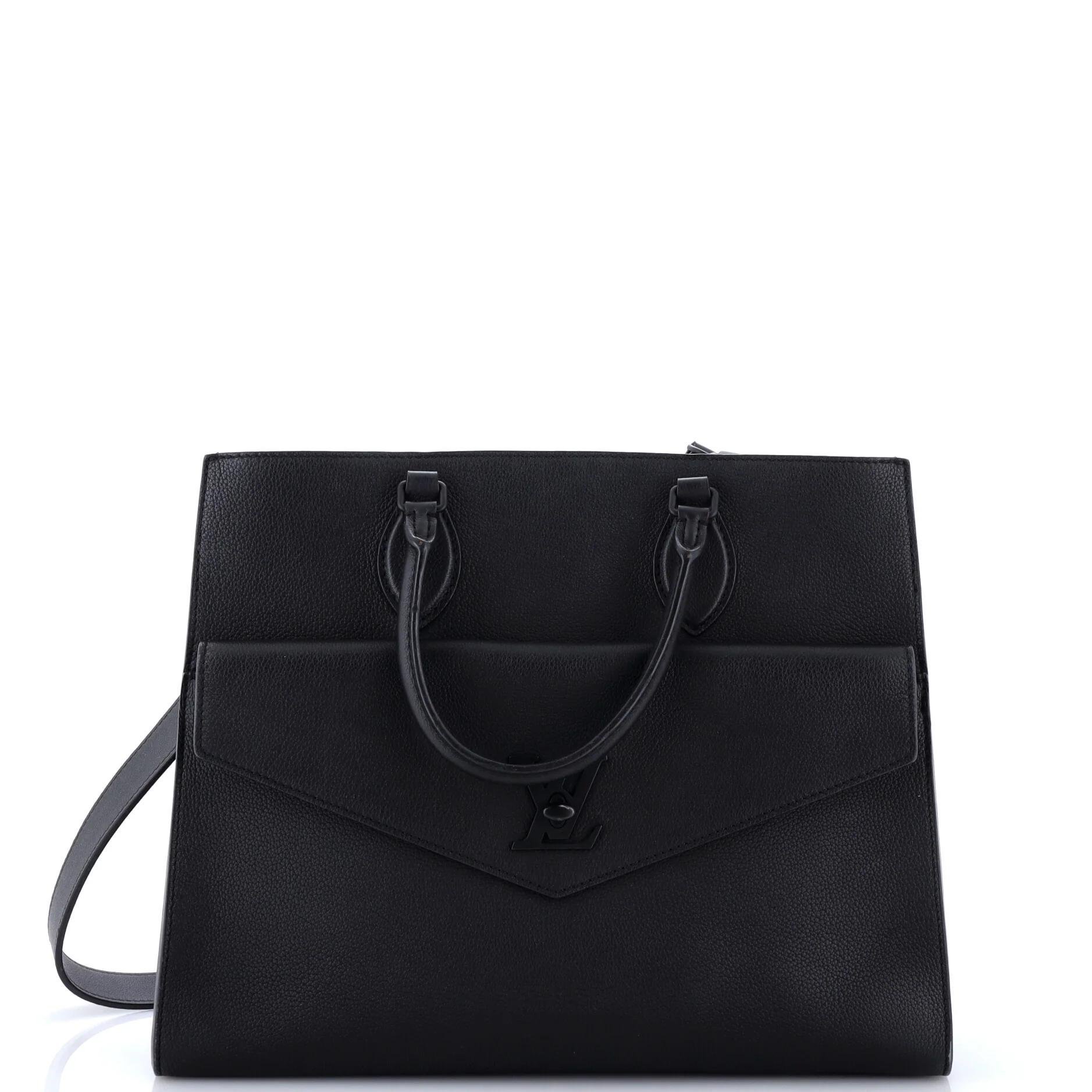 Leather tote